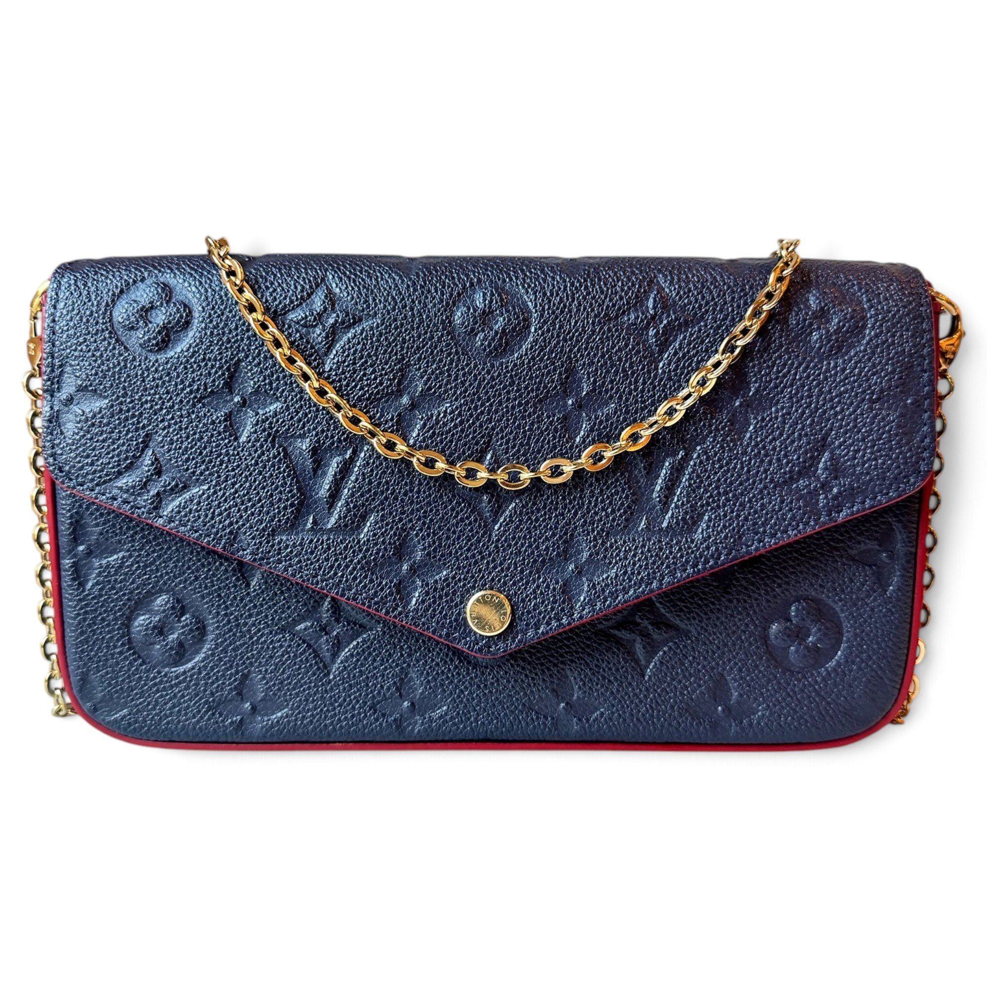 Félicie leather crossbody bag