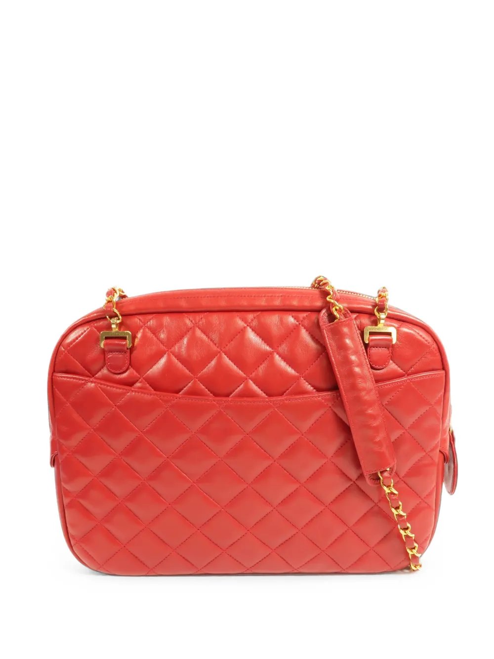 quilted CC shoulder bag