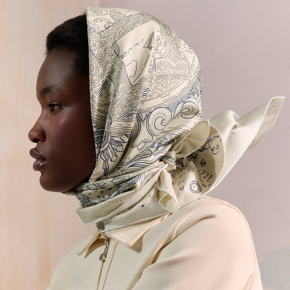 Please Hold the Line Scarf 90