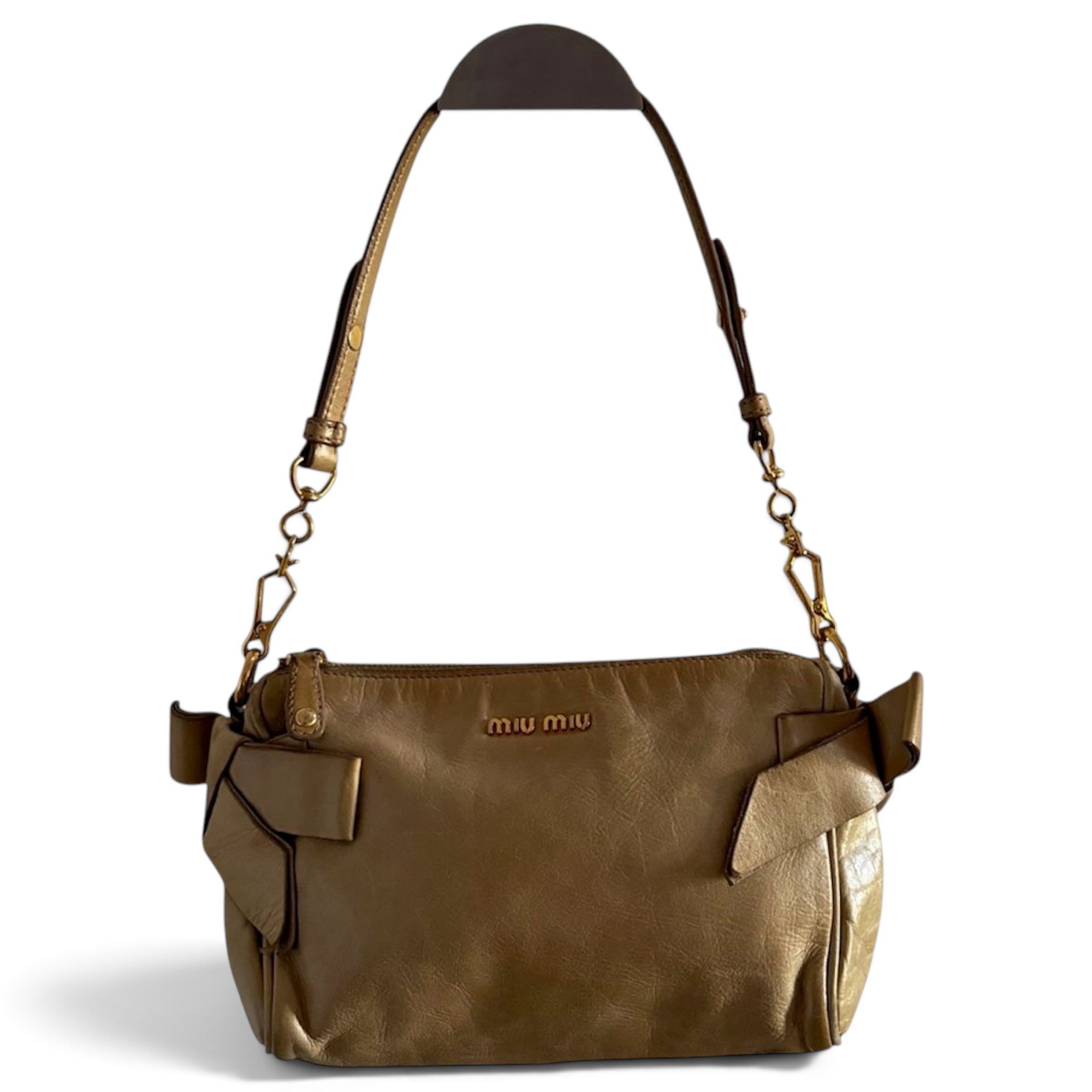 Leather handbag