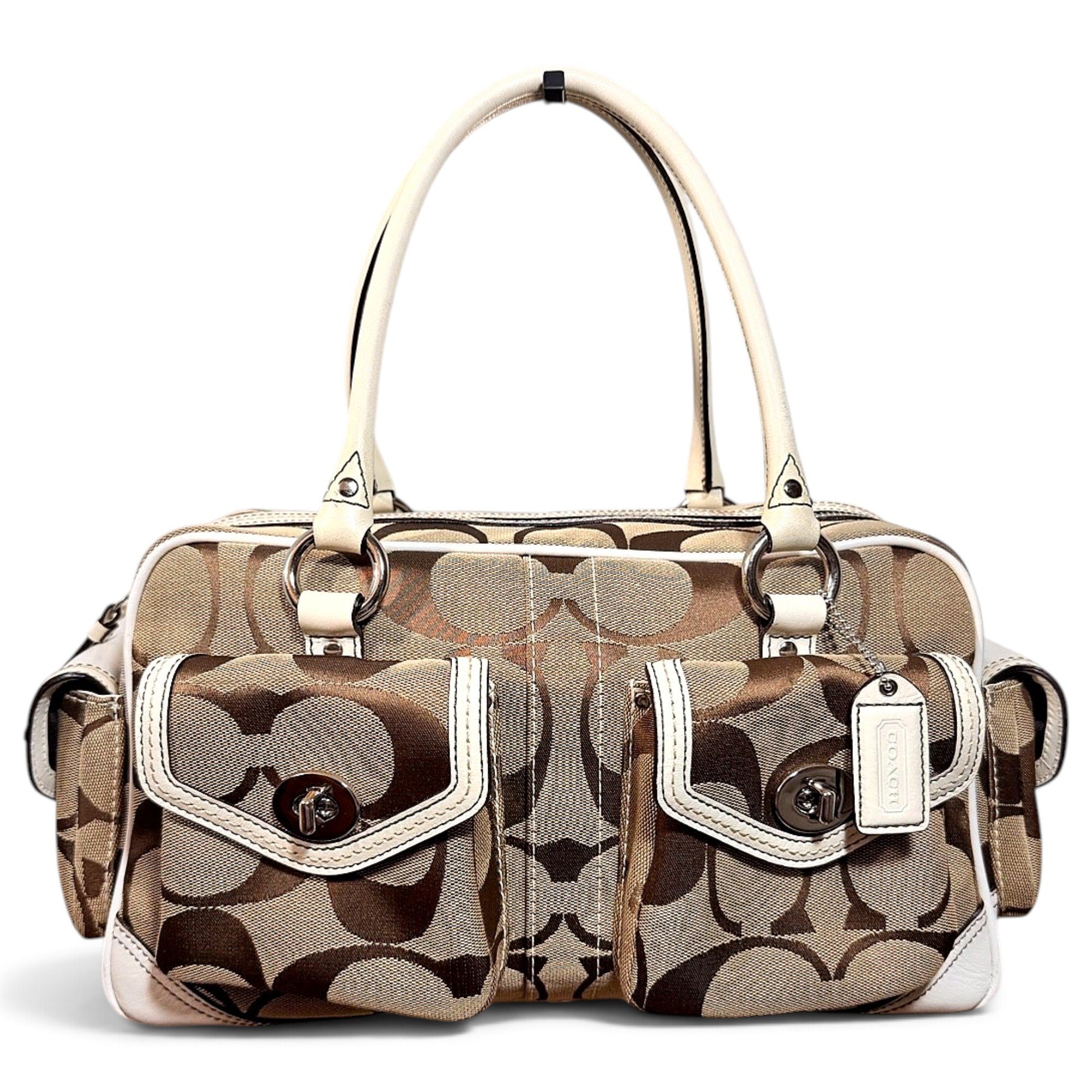 Leather satchel