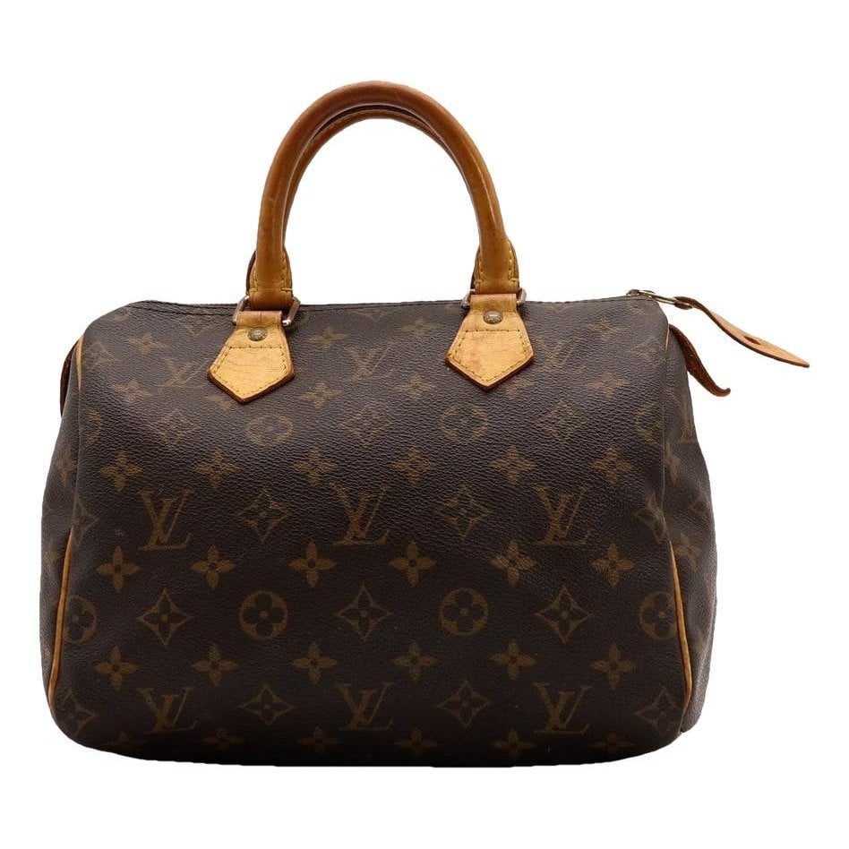 Speedy leather handbag