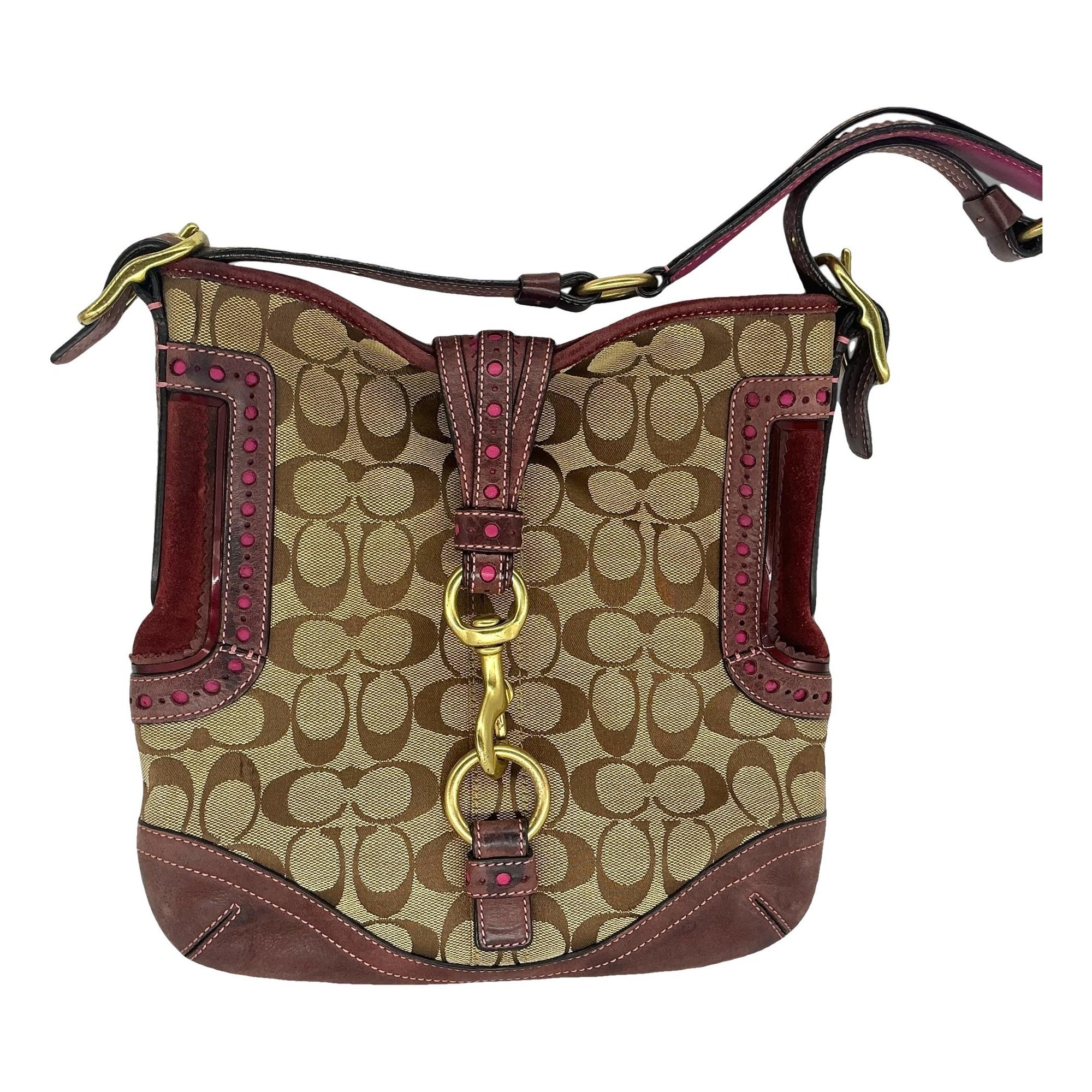 Hamilton Hobo leather handbag