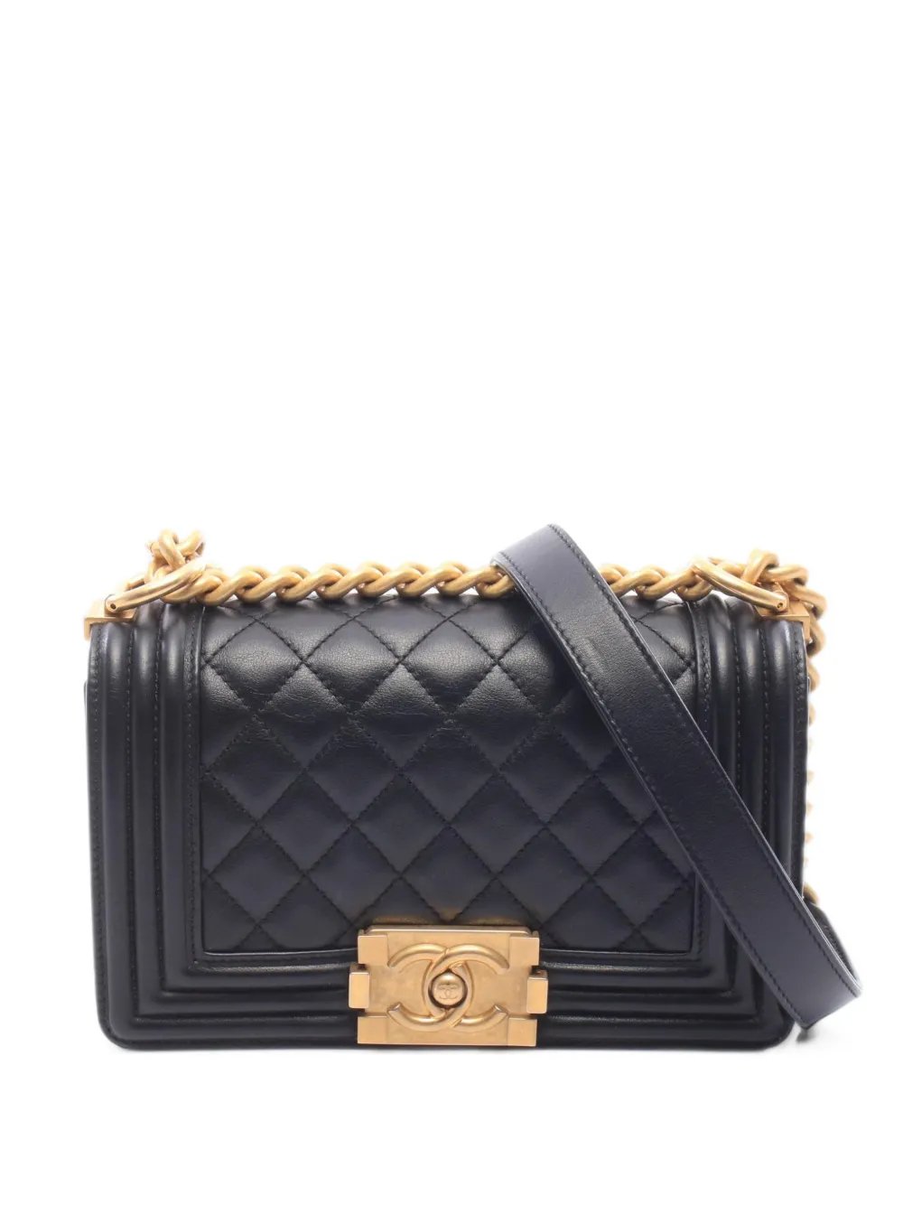 2019 Boy diamond-quilted shoulder bag