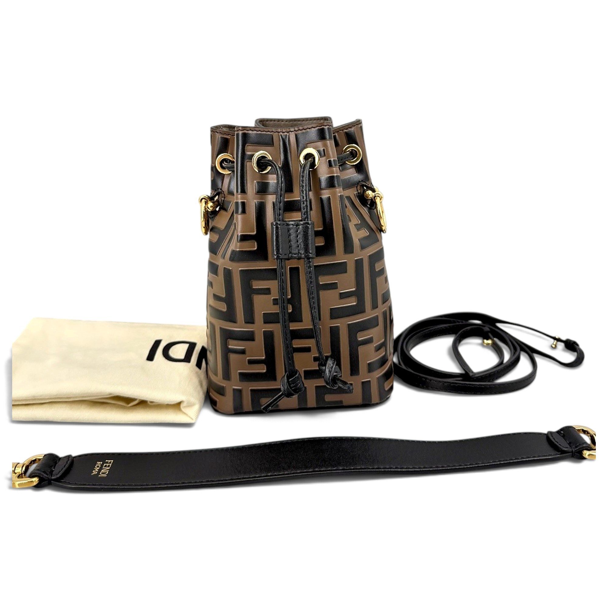 Mon Trésor leather handbag