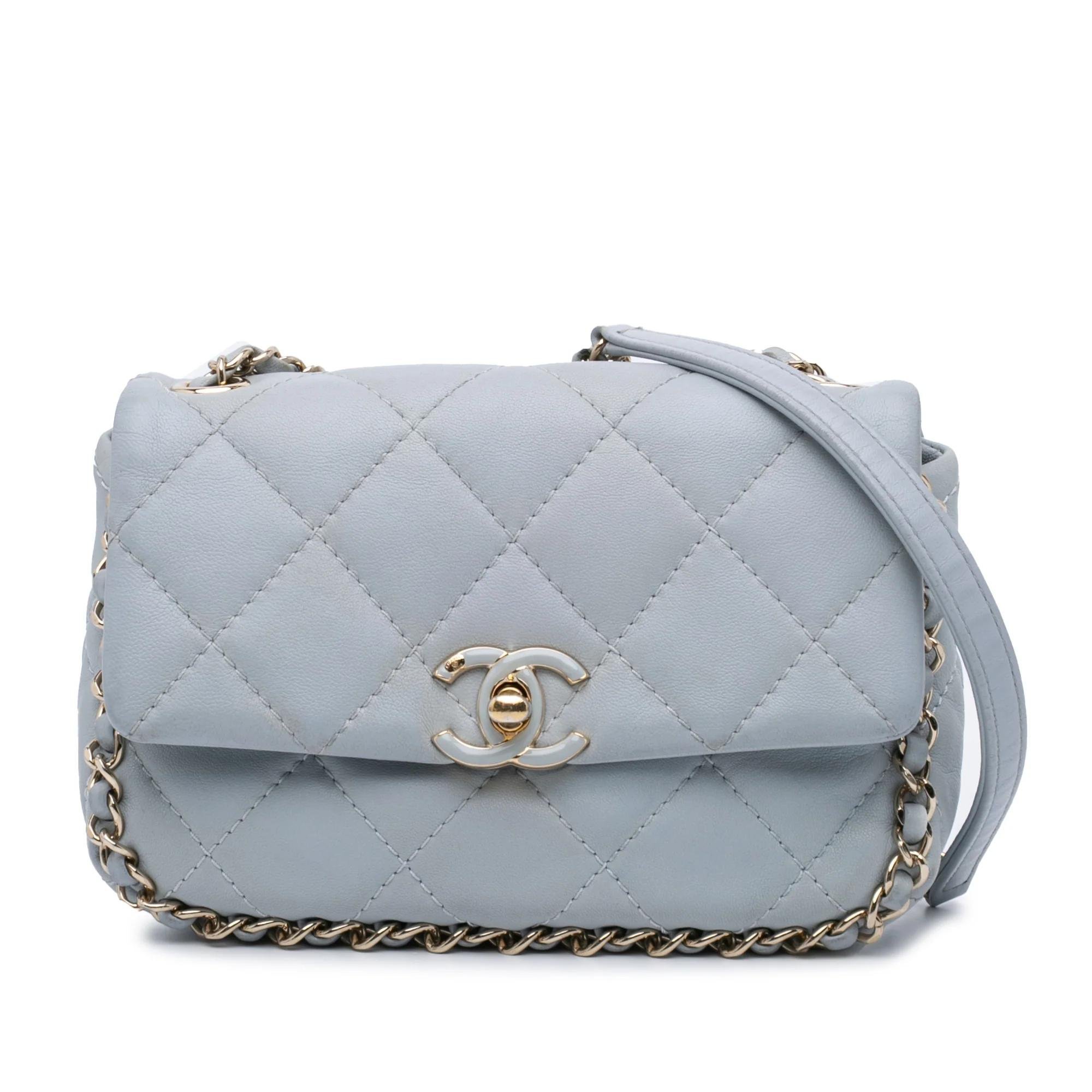 Chain Around pony-style calfskin handbag
