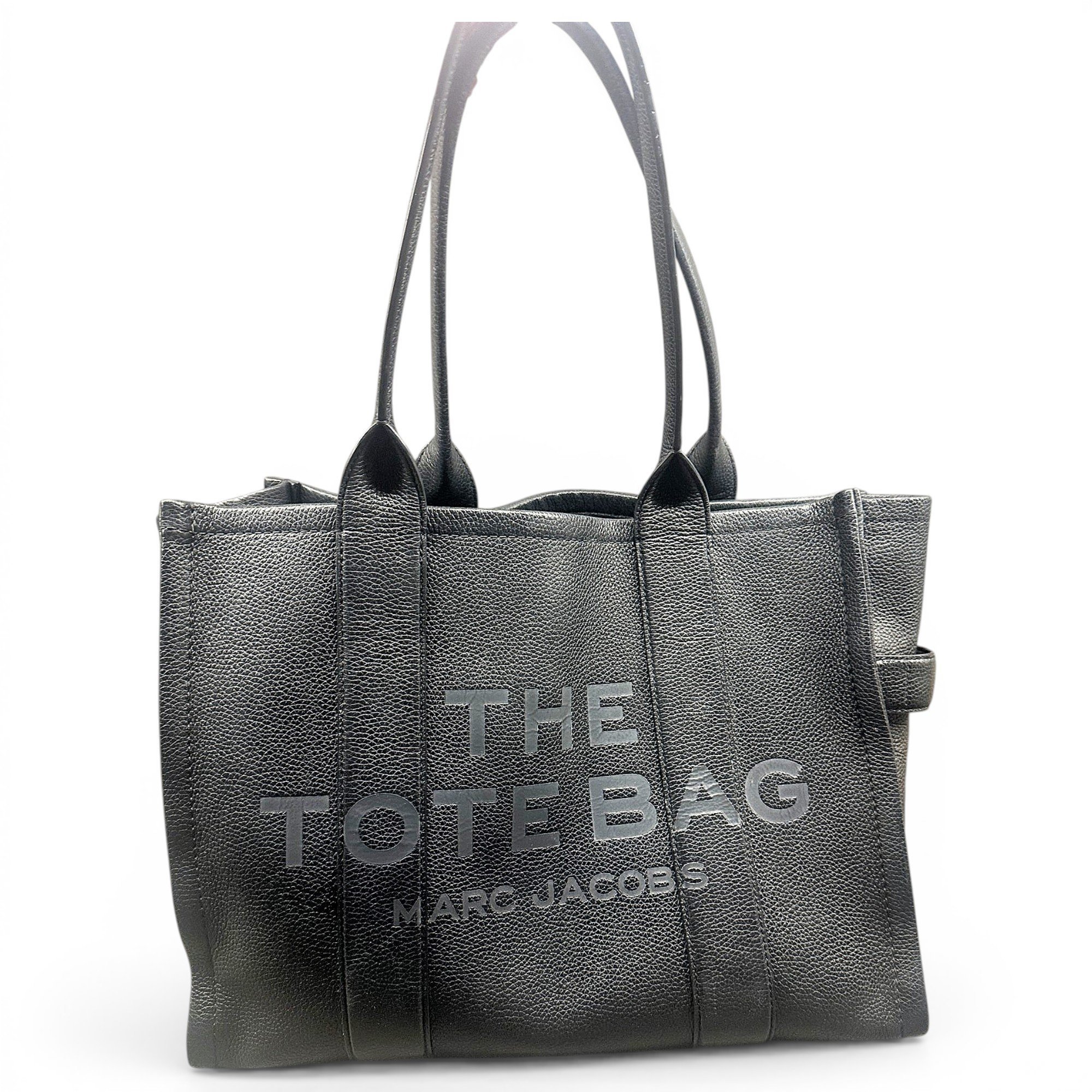The Tag Tote leather tote