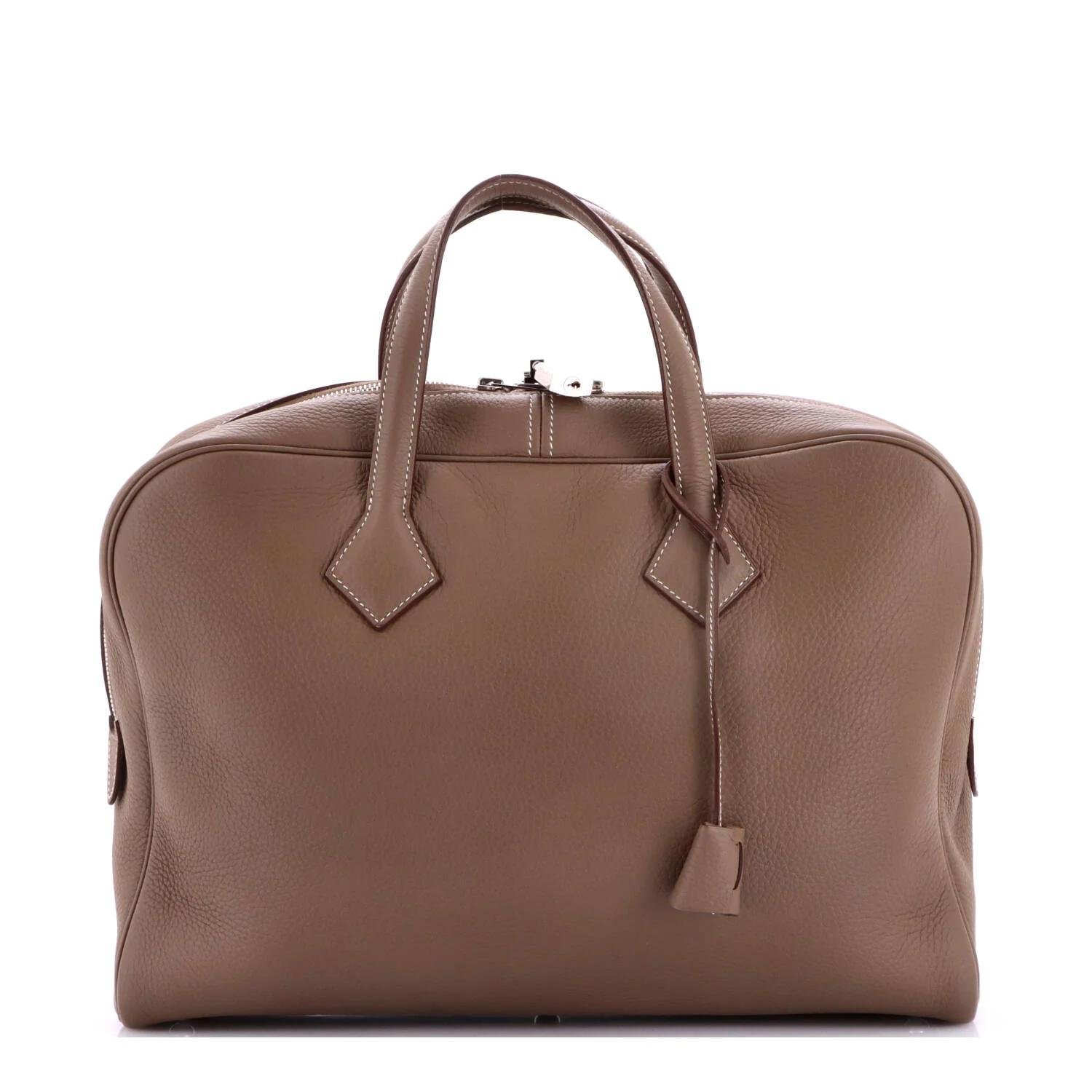 Leather satchel