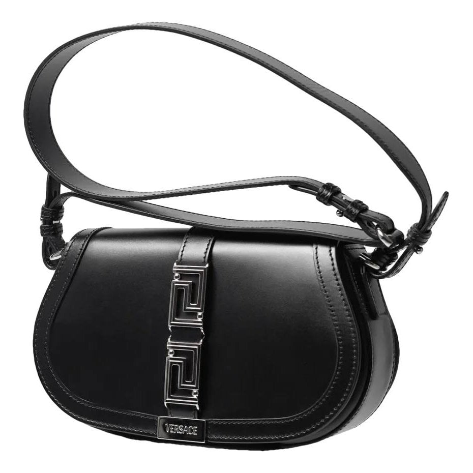 Versace Greca Goddess leather handbag