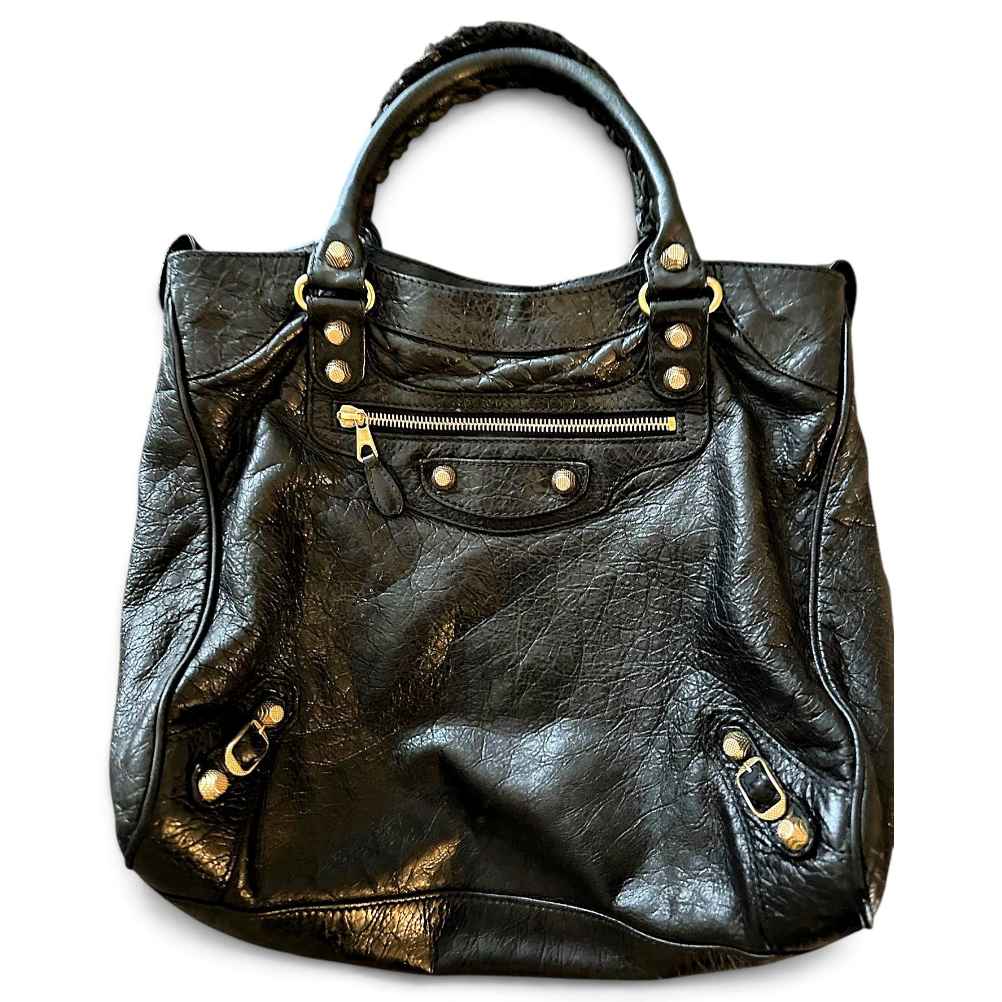 Balenciaga Vélo leather handbag