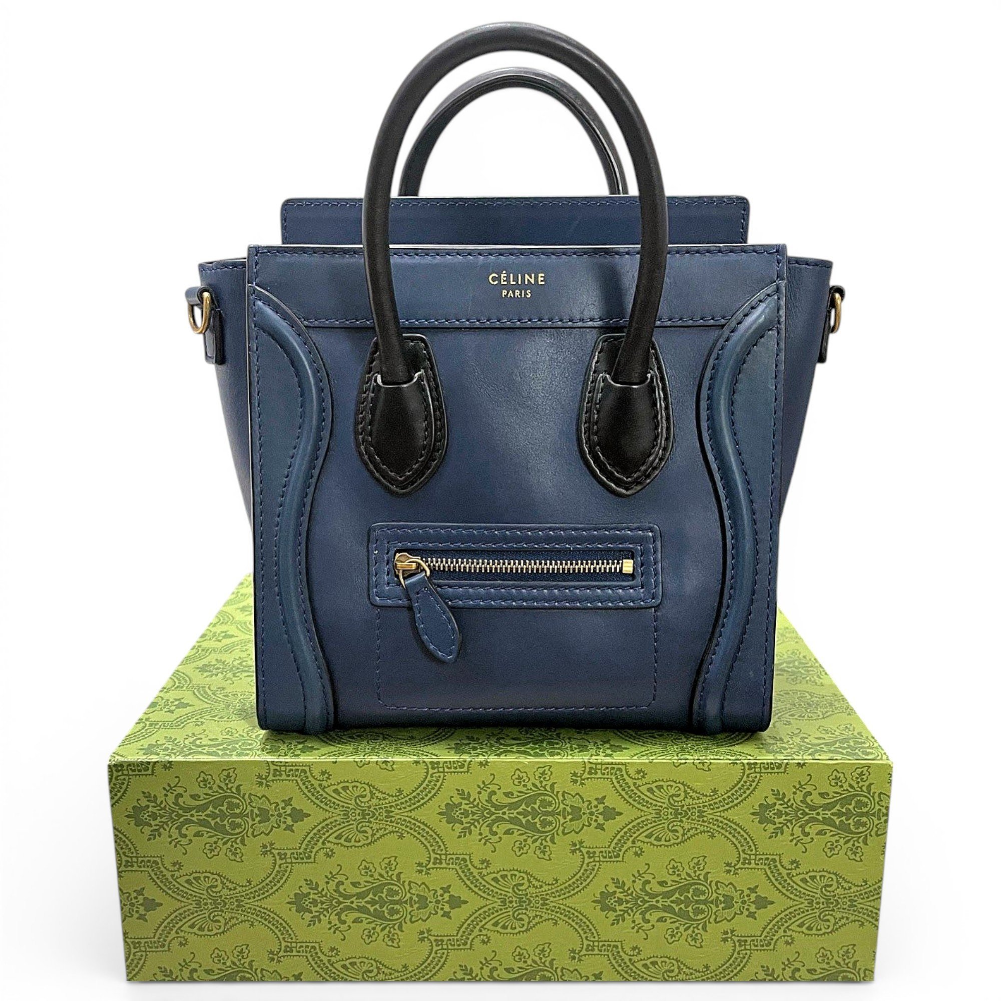 Leather handbag
