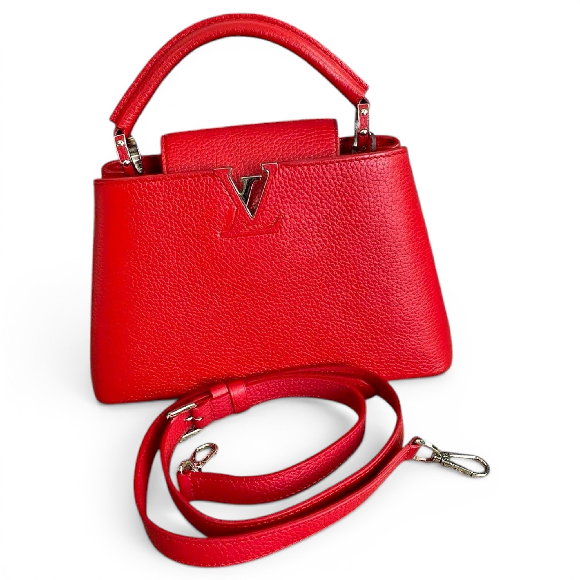 Capucines leather handbag