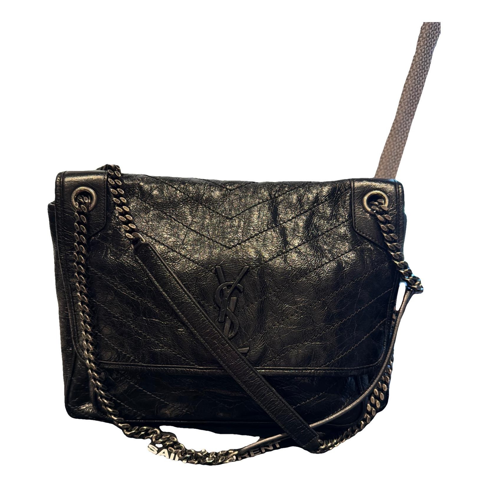 Niki leather crossbody bag