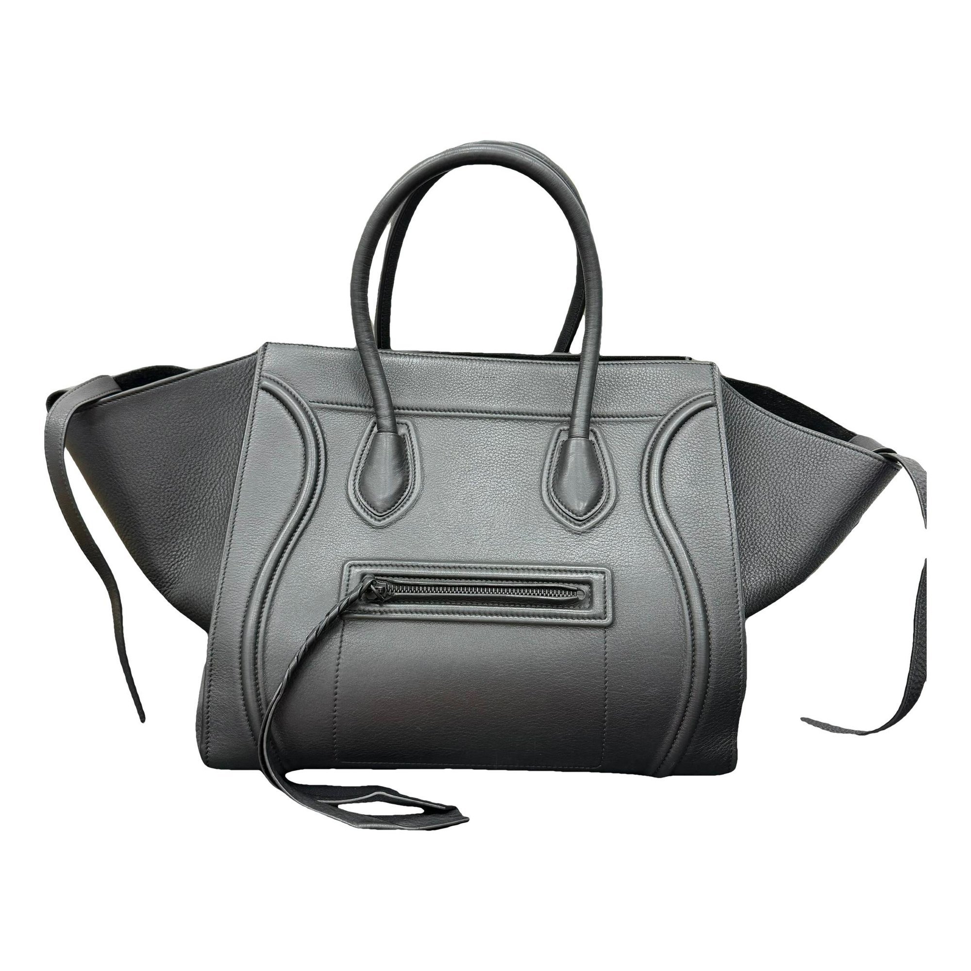 Luggage leather handbag