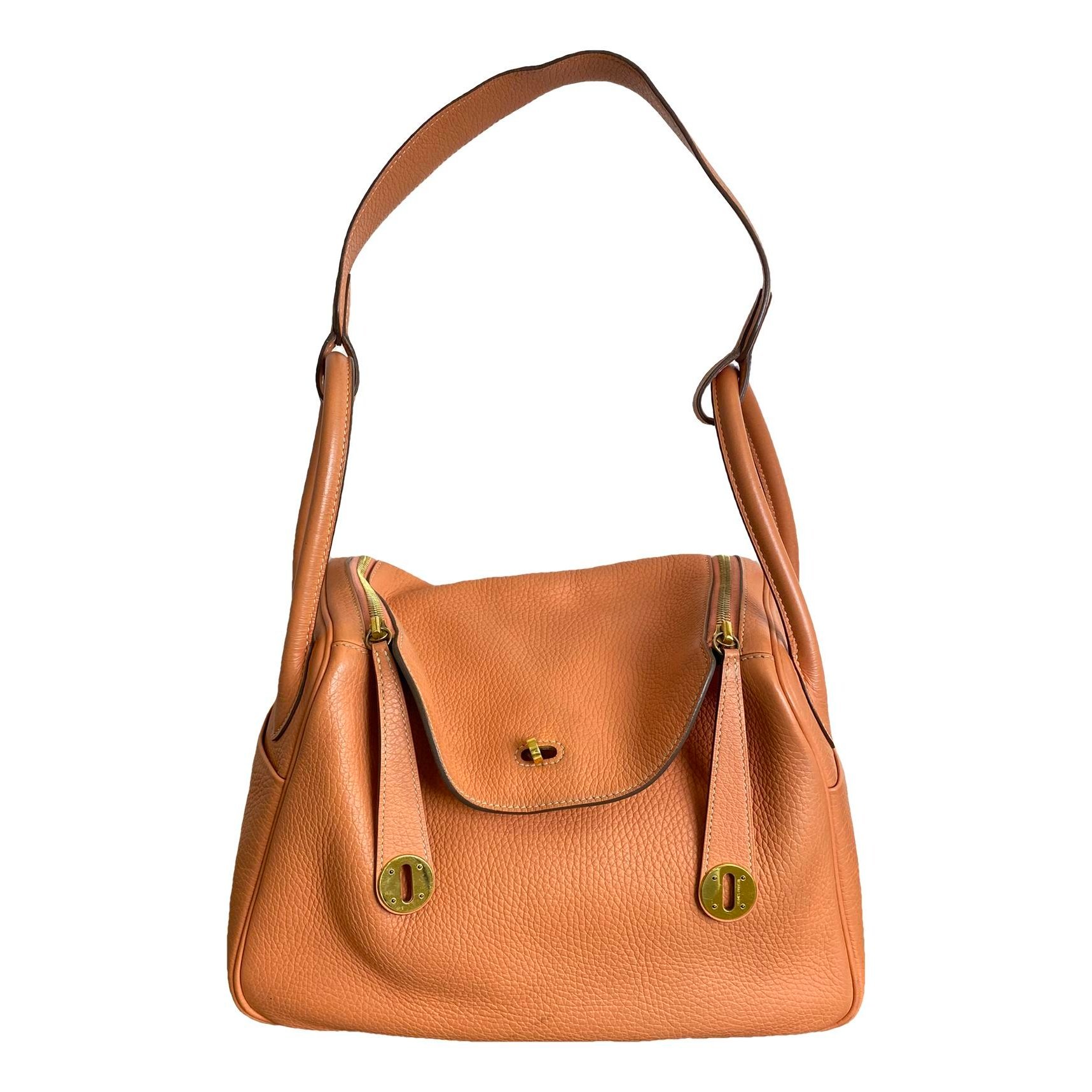 Lindy leather handbag