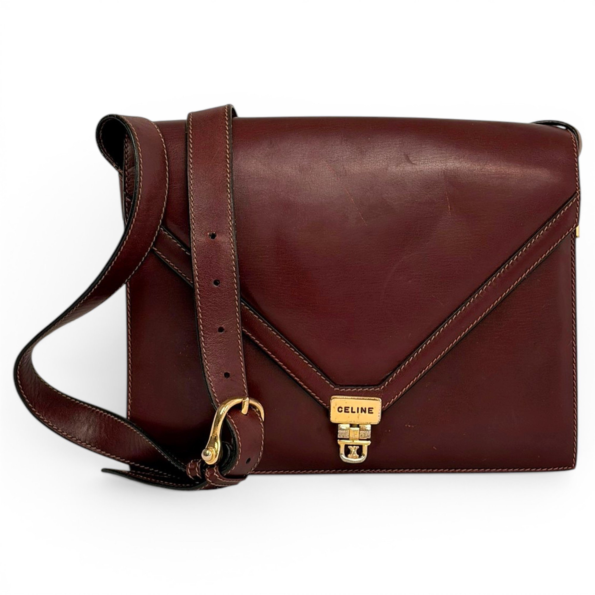 Leather crossbody bag