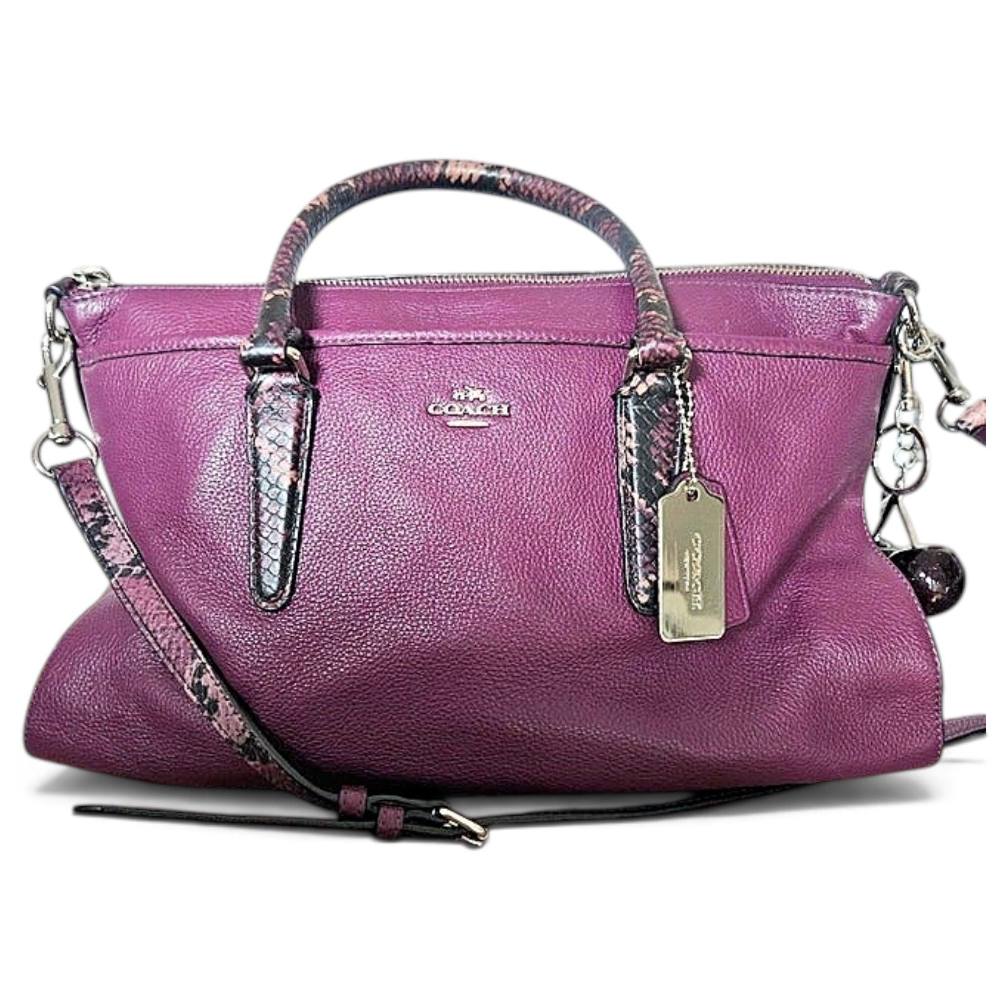 Leather satchel