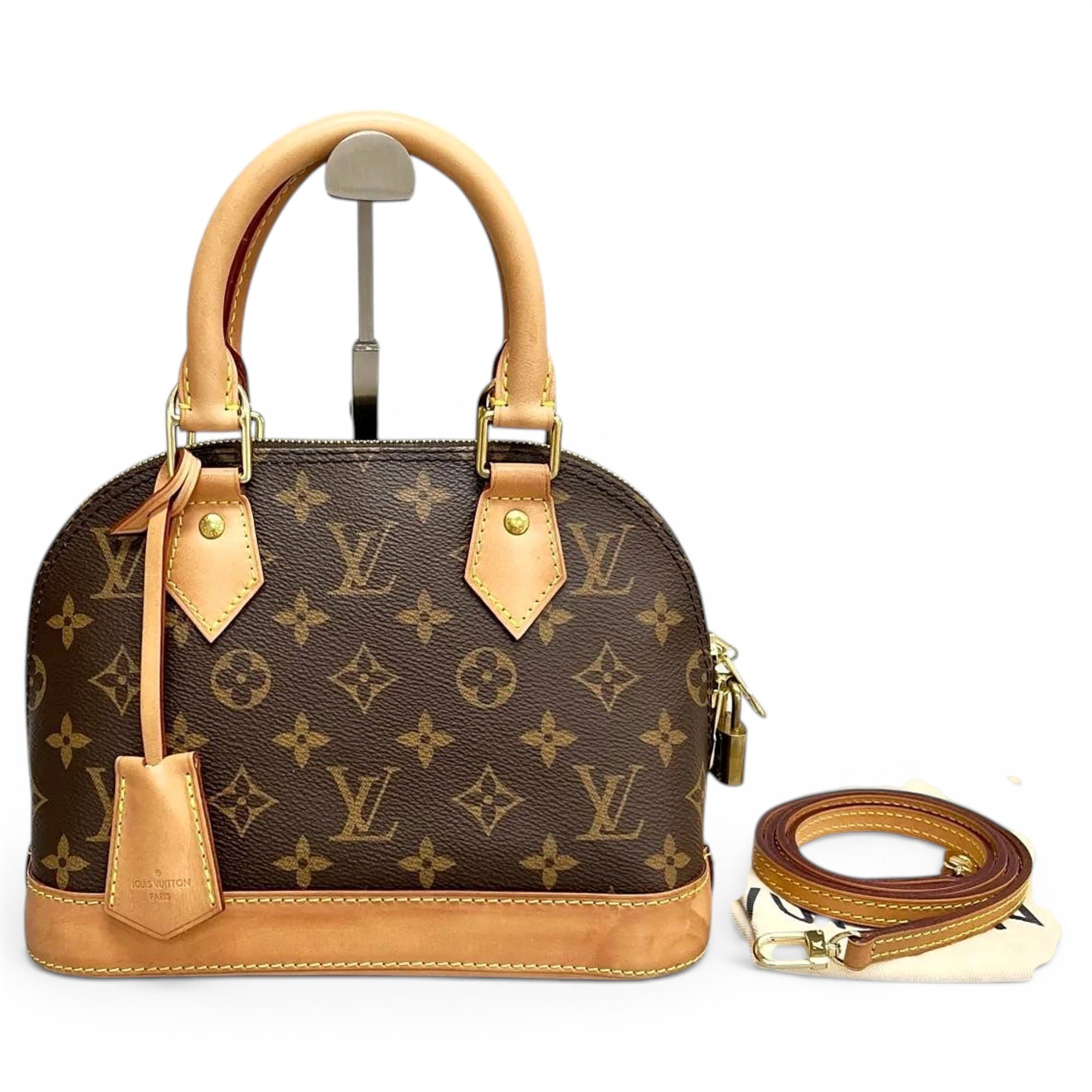 Alma leather handbag