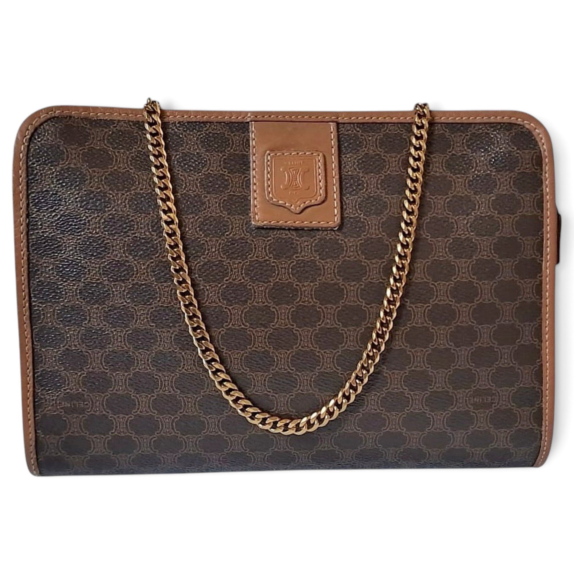 Triomphe cloth crossbody bag