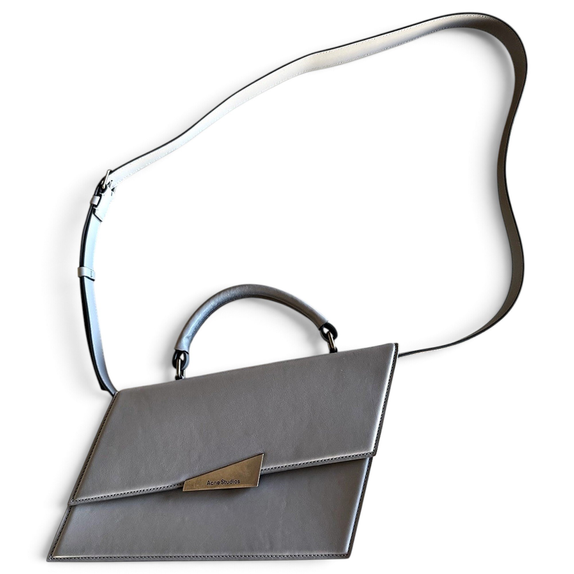 Acne Studios Distortion leather handbag
