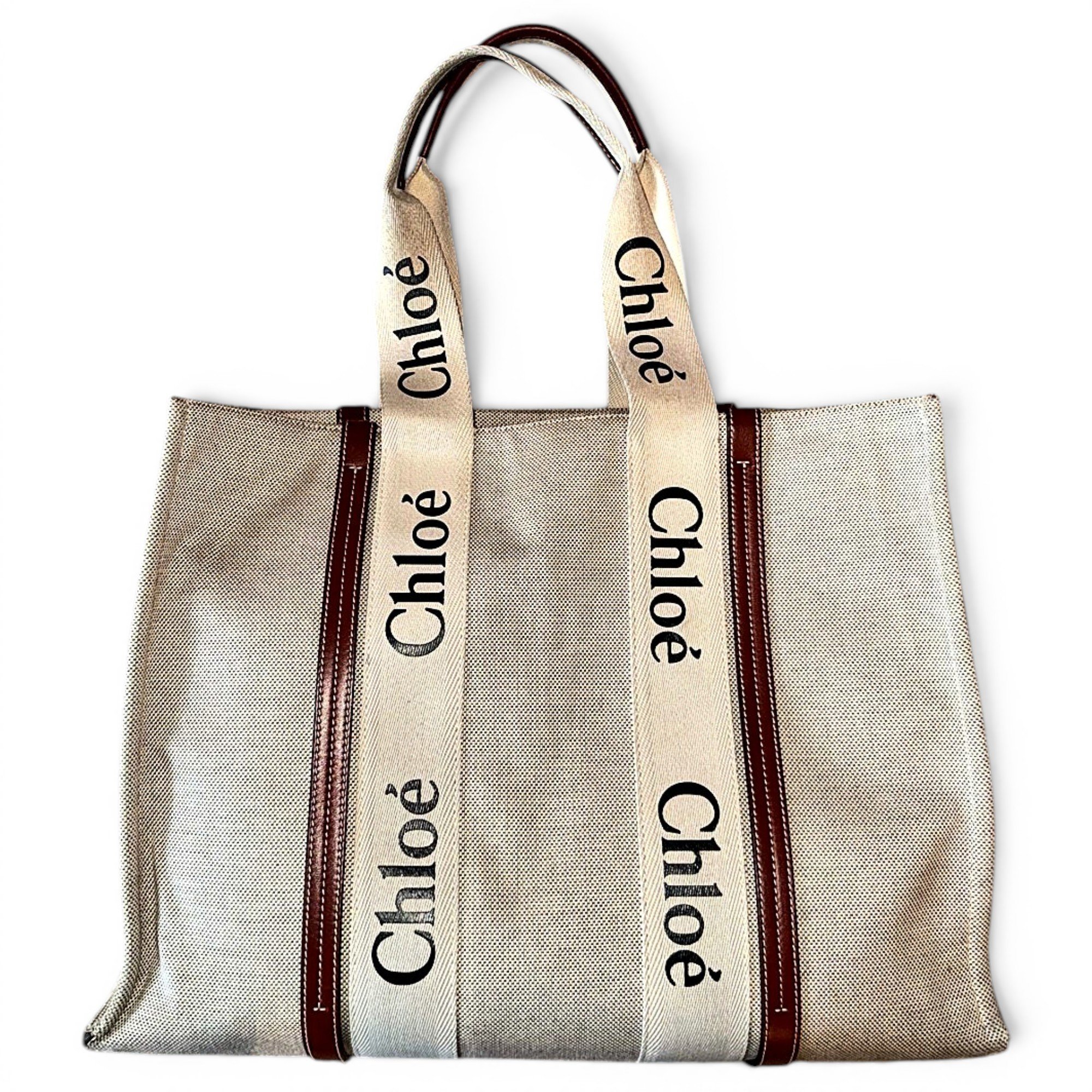 Woody cloth tote