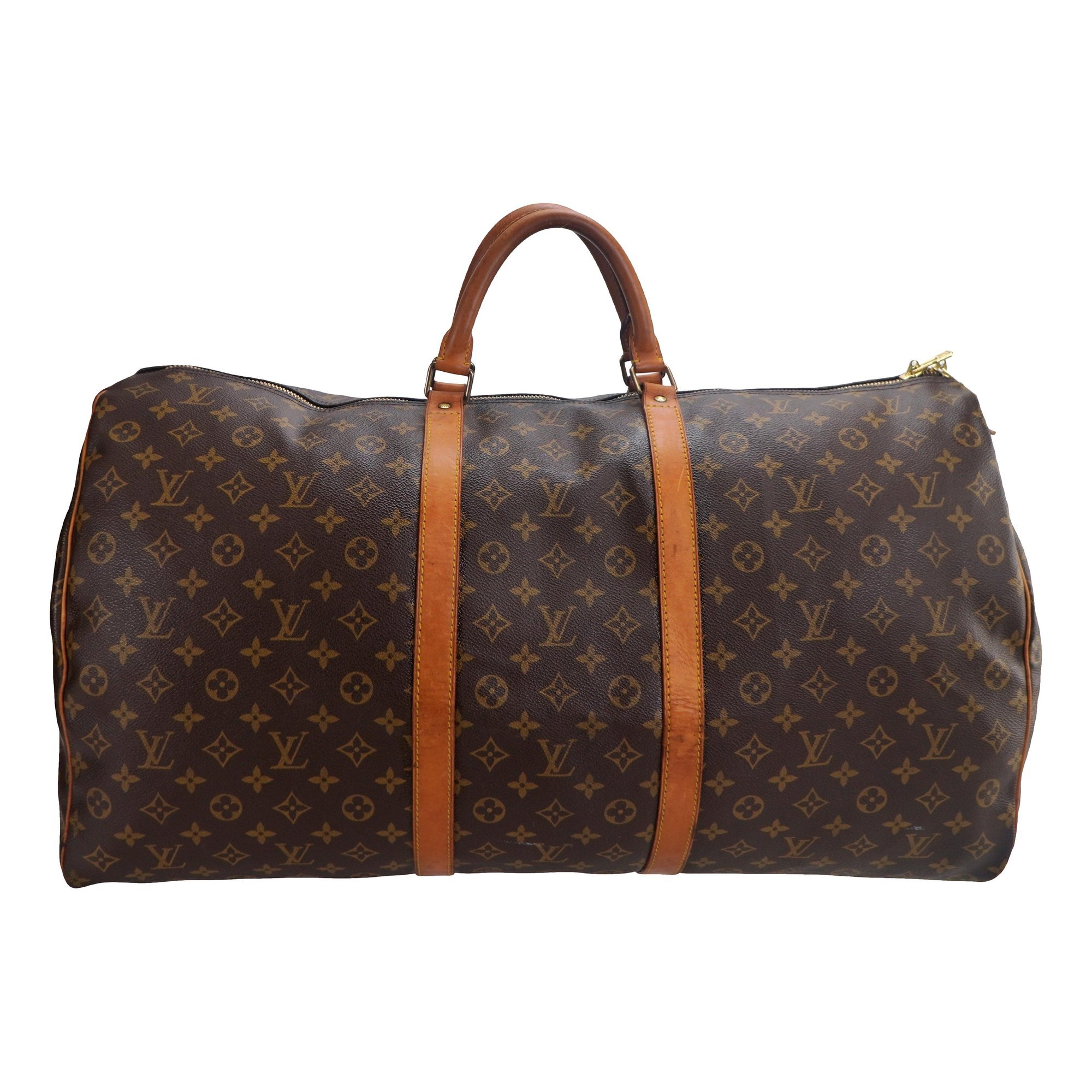 Keepall leather 48h bag