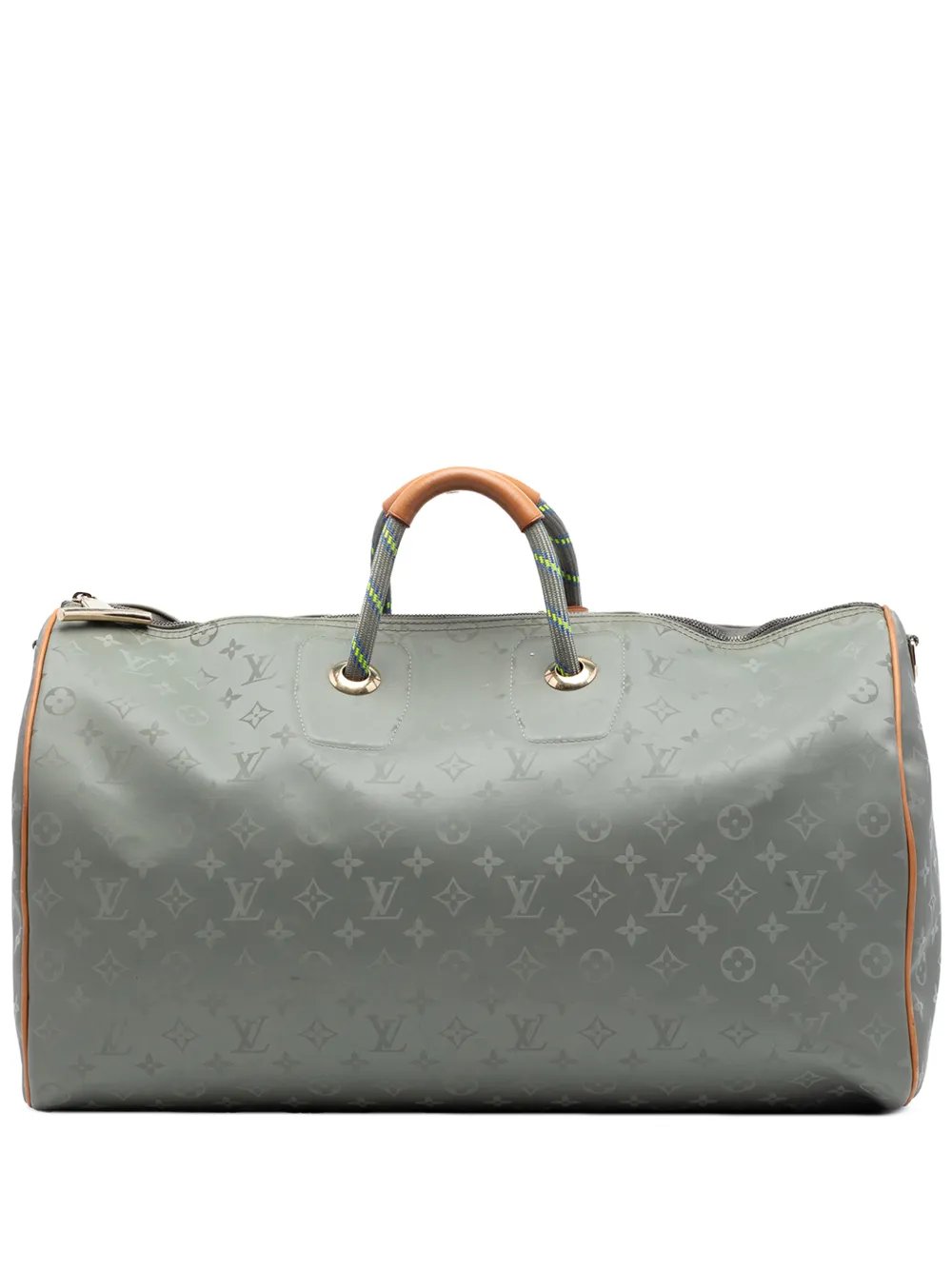2018 Monogram Titanium Keepall Bandouliere 50 travel bag