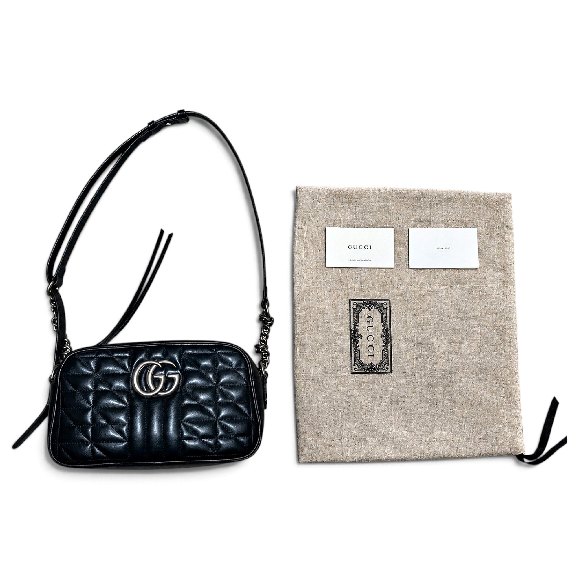 GG Marmont leather crossbody bag