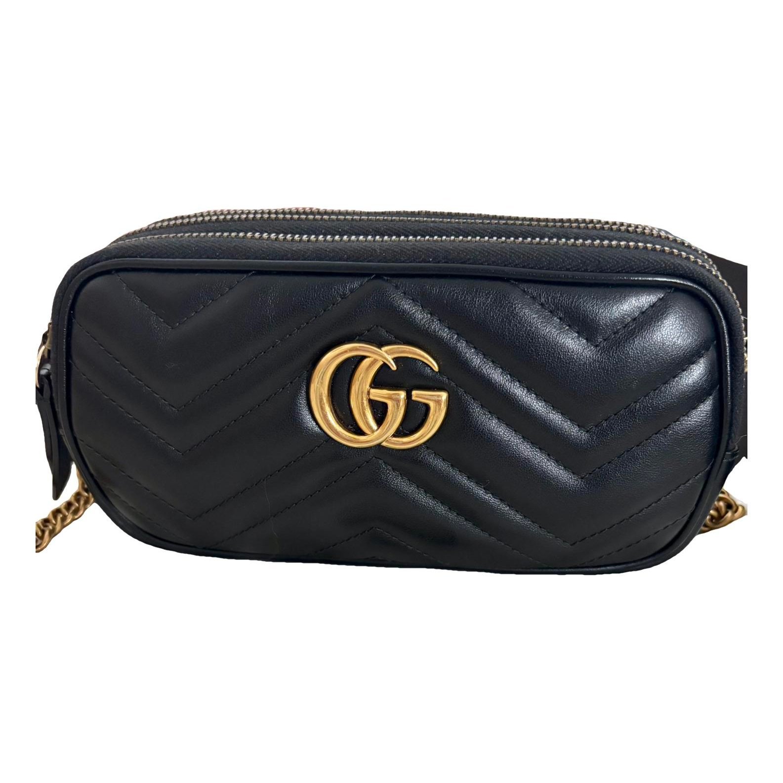 GG Marmont leather crossbody bag