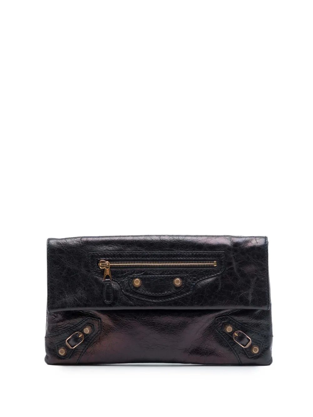 Balenciaga 2005 Lambskin Motocross Giant 12 Envelope clutch bag