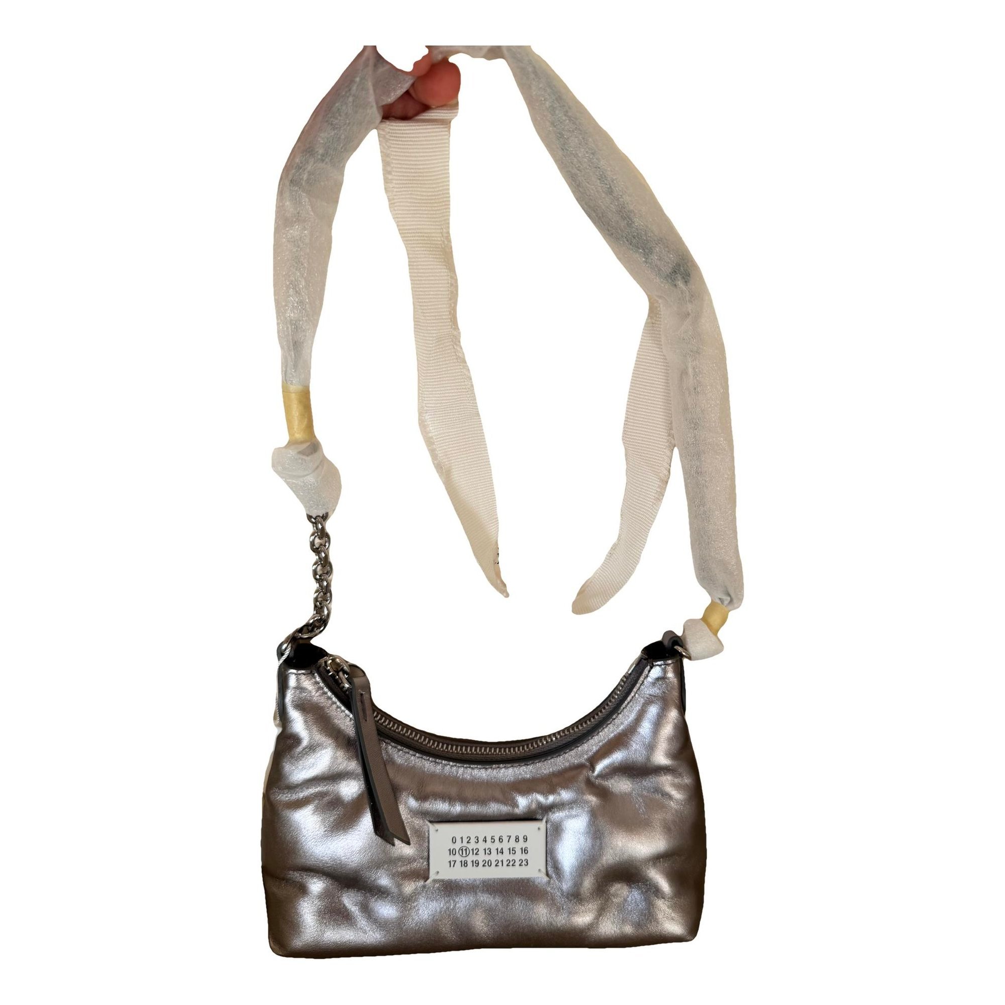 Glam Slam leather crossbody bag