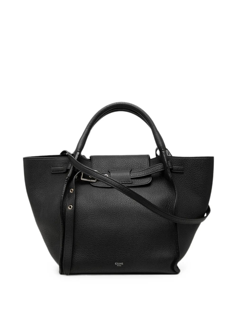 2019 Small Grained Calfskin Big Bag satchel