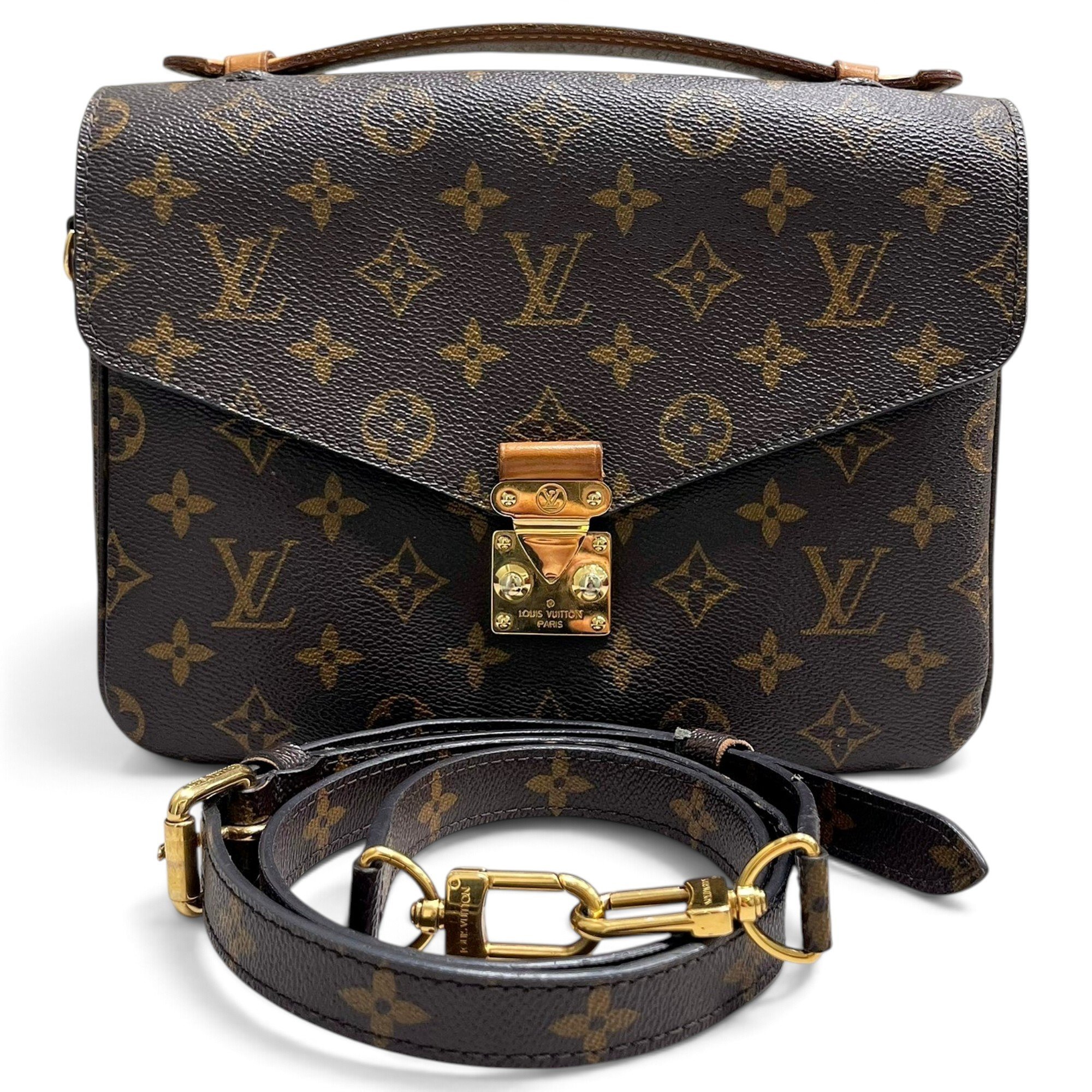 Metis leather handbag