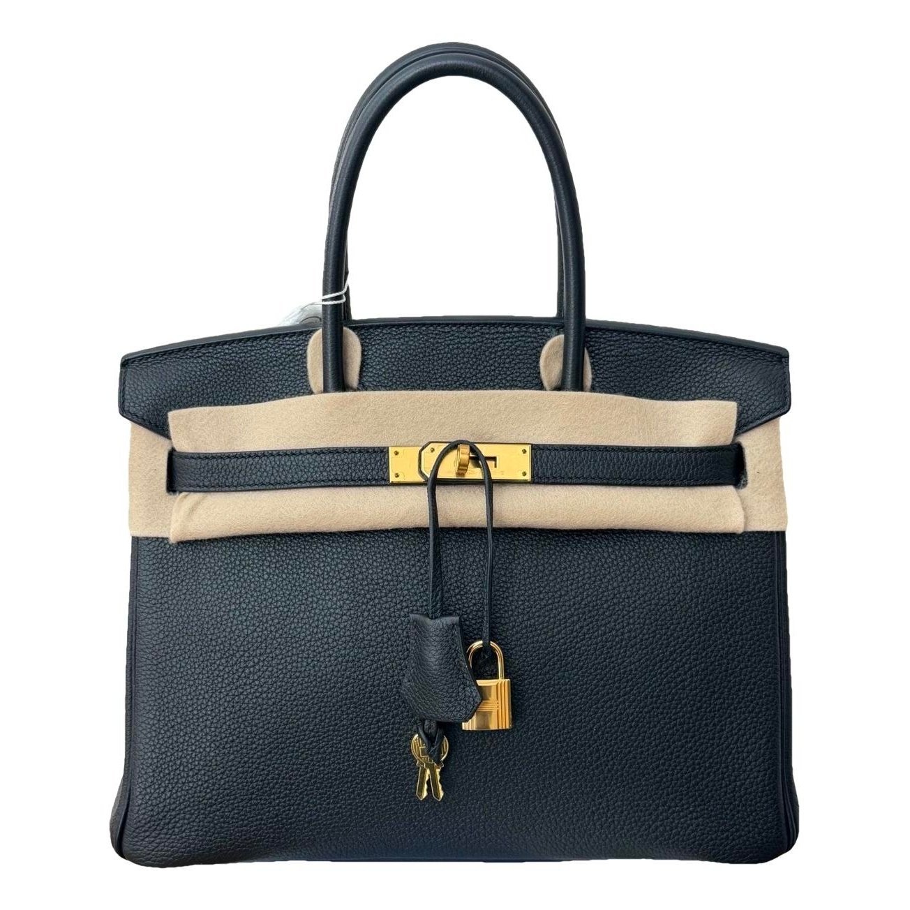 Birkin 30 leather handbag