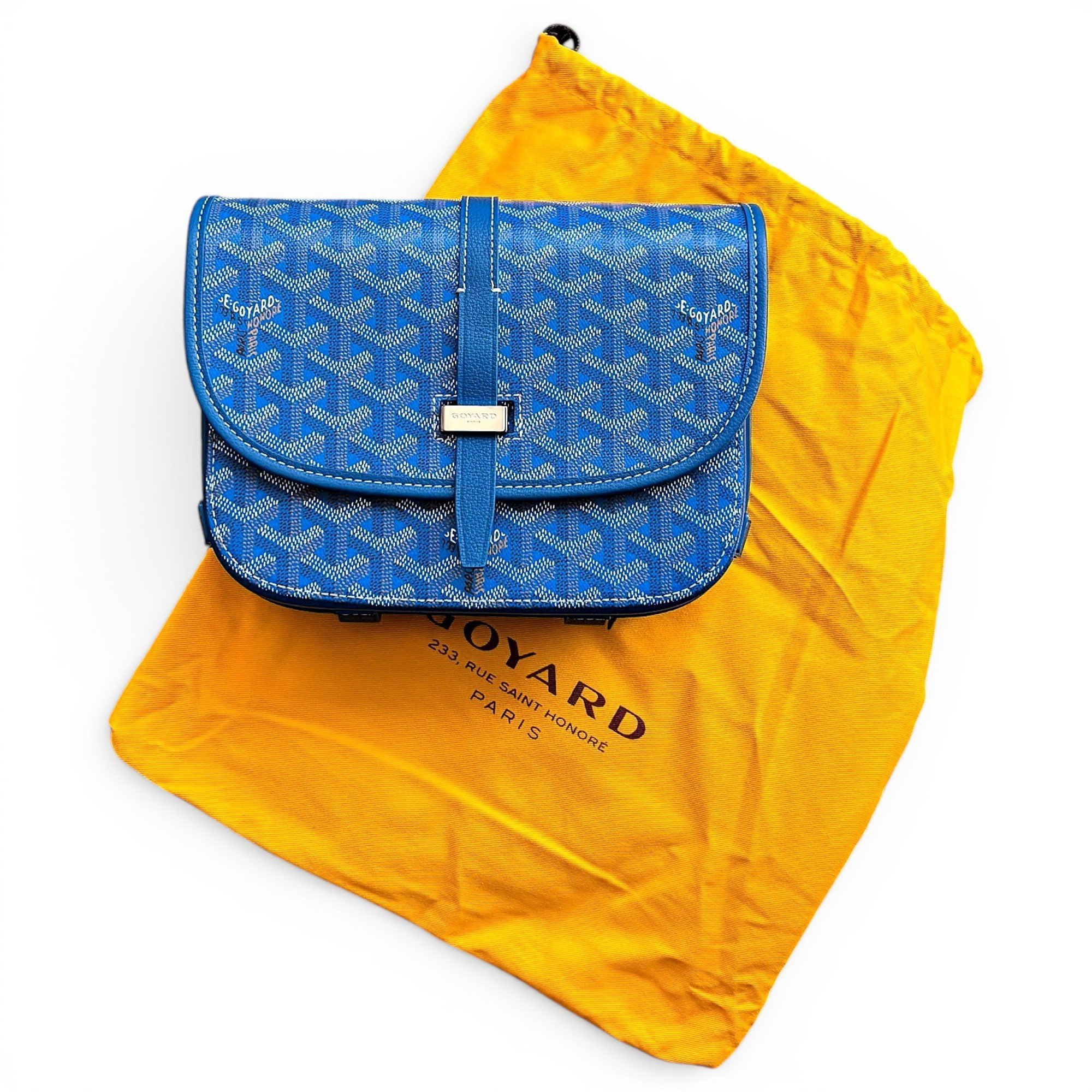 Goyard Plumet leather crossbody bag