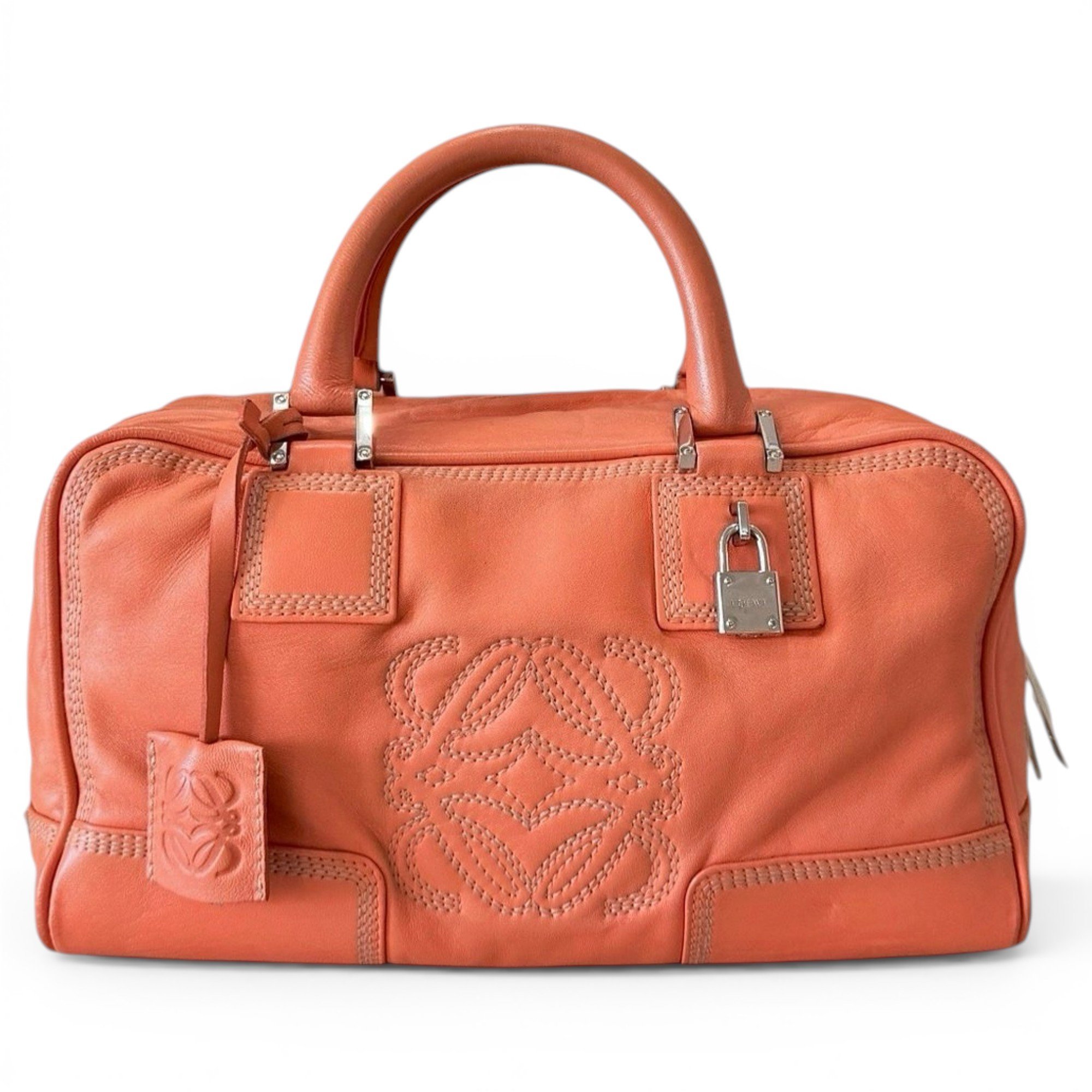 Amazona leather handbag