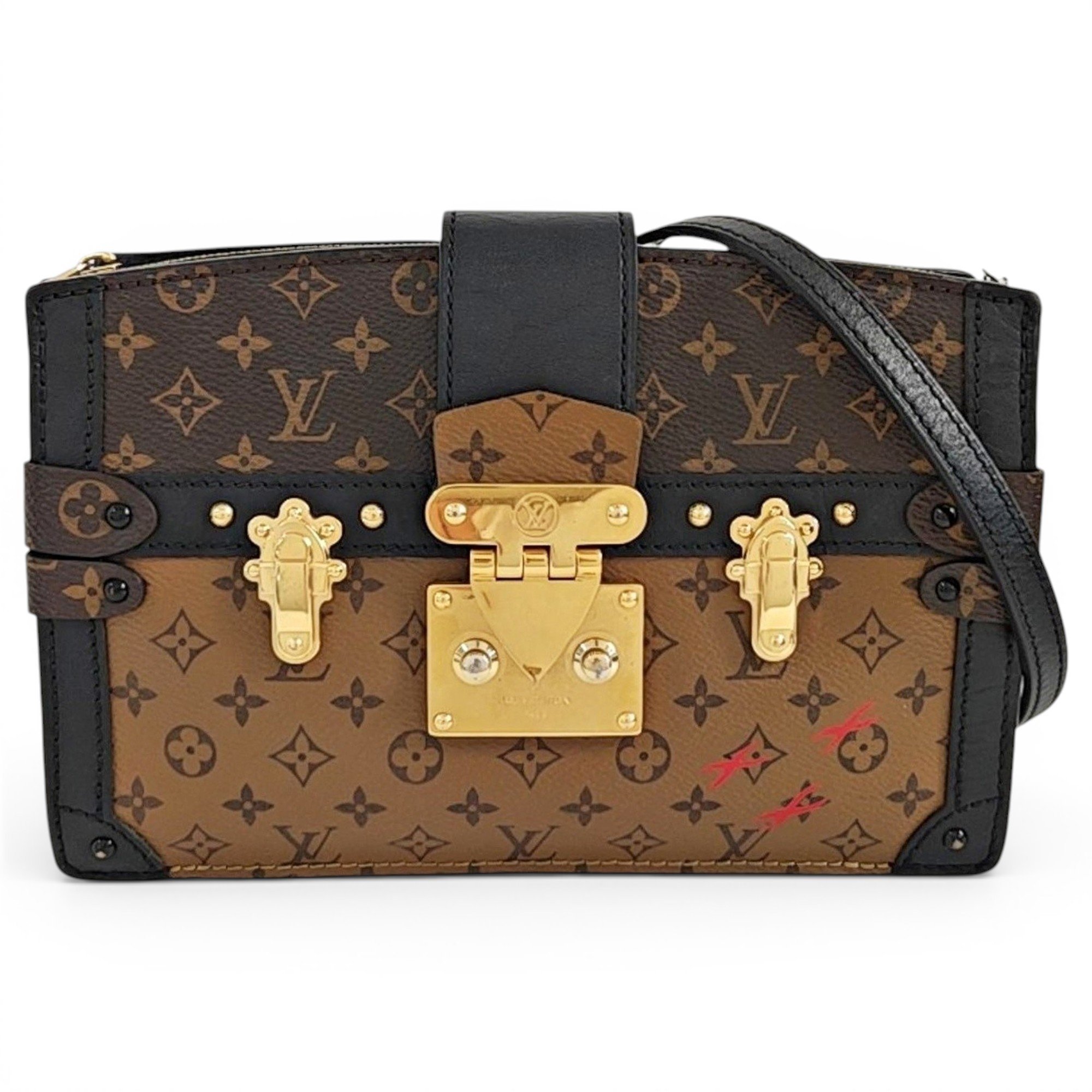 City Trunk leather handbag