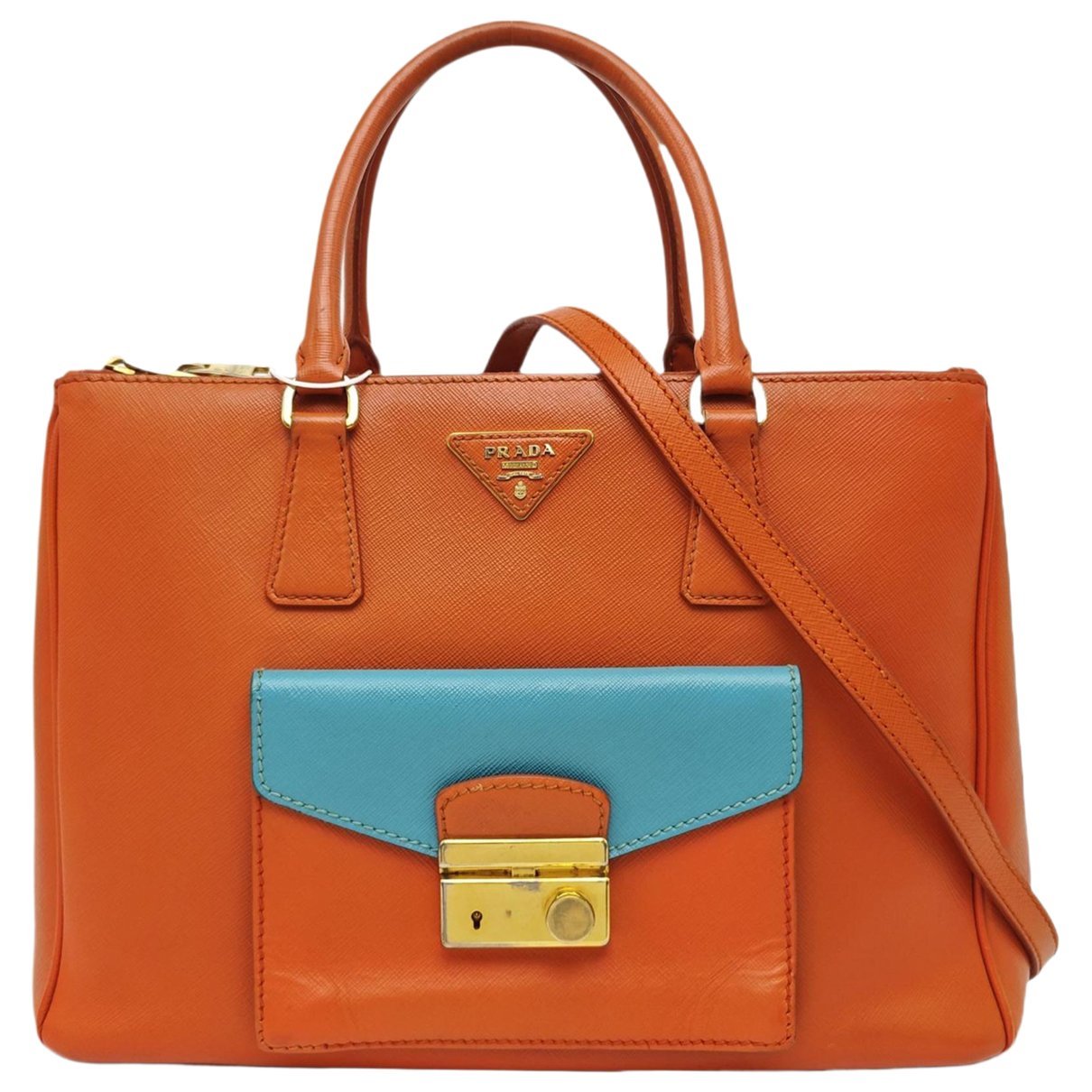 Galleria leather handbag