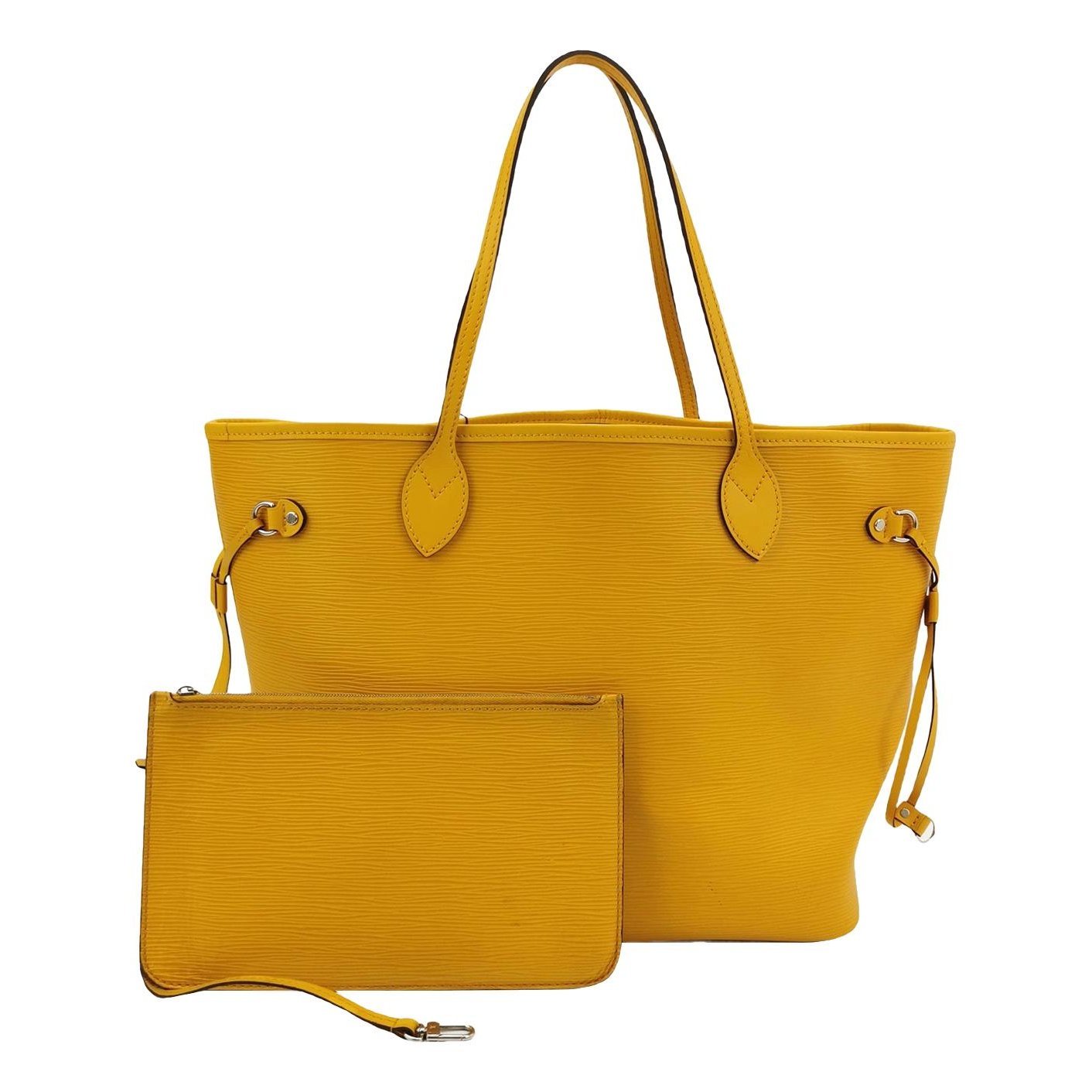 Neverfull leather tote