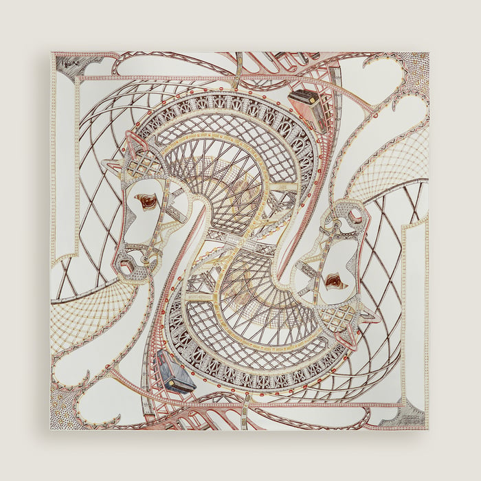 Chevaux d'Hephaistos Scarf 90