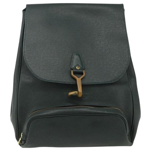 Leather backpack
