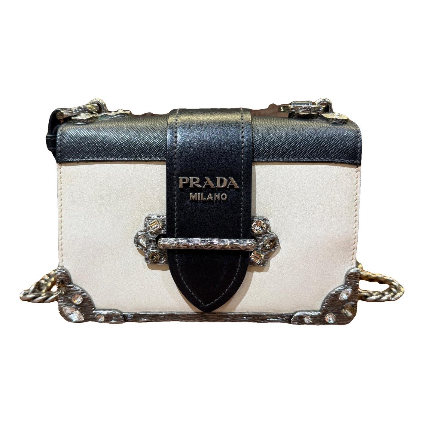 Cahier leather crossbody bag