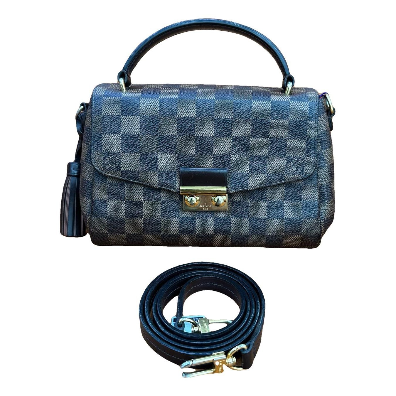 Croisette leather handbag