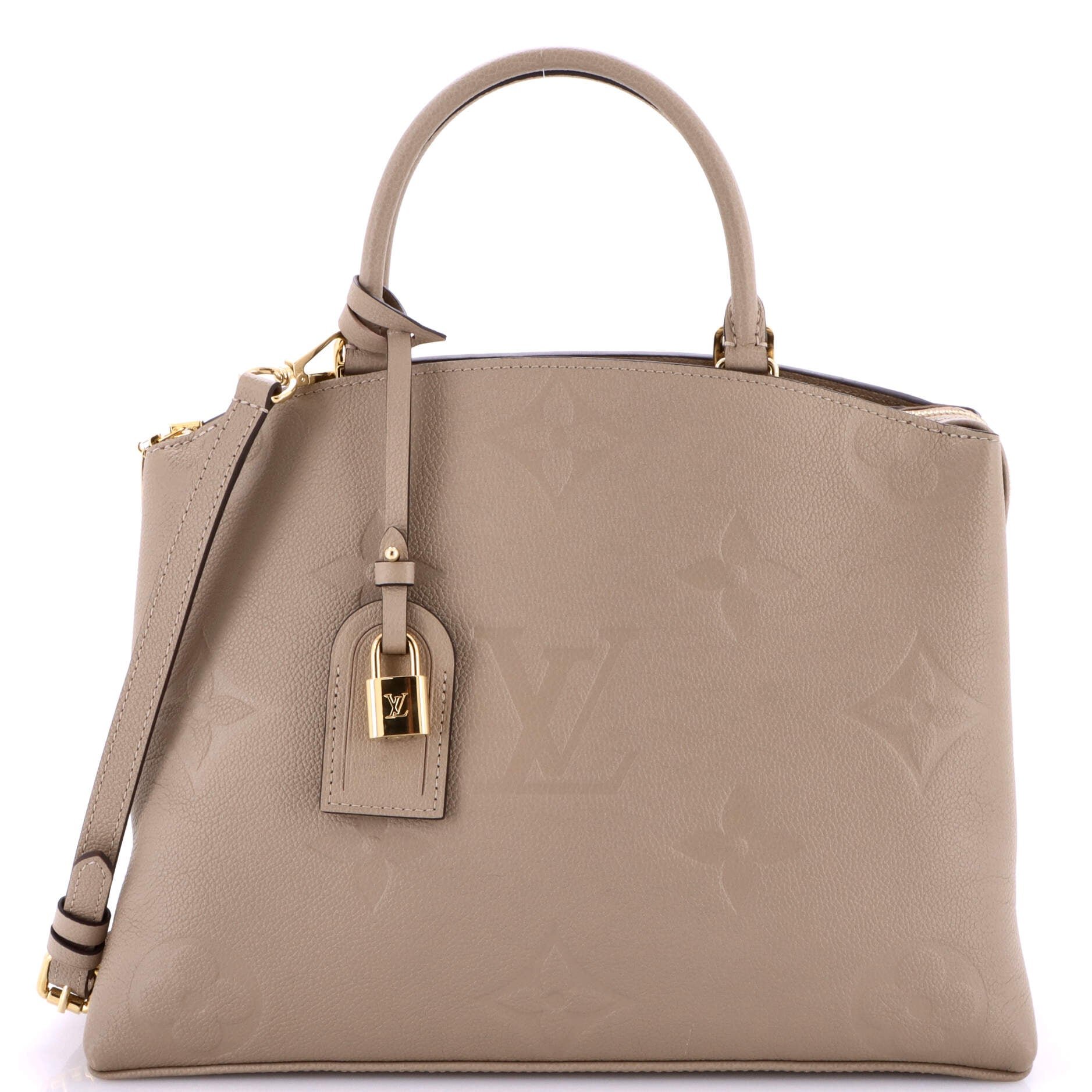 Louis Vuitton Grand Palais Handbag Monogram Empreinte Giant