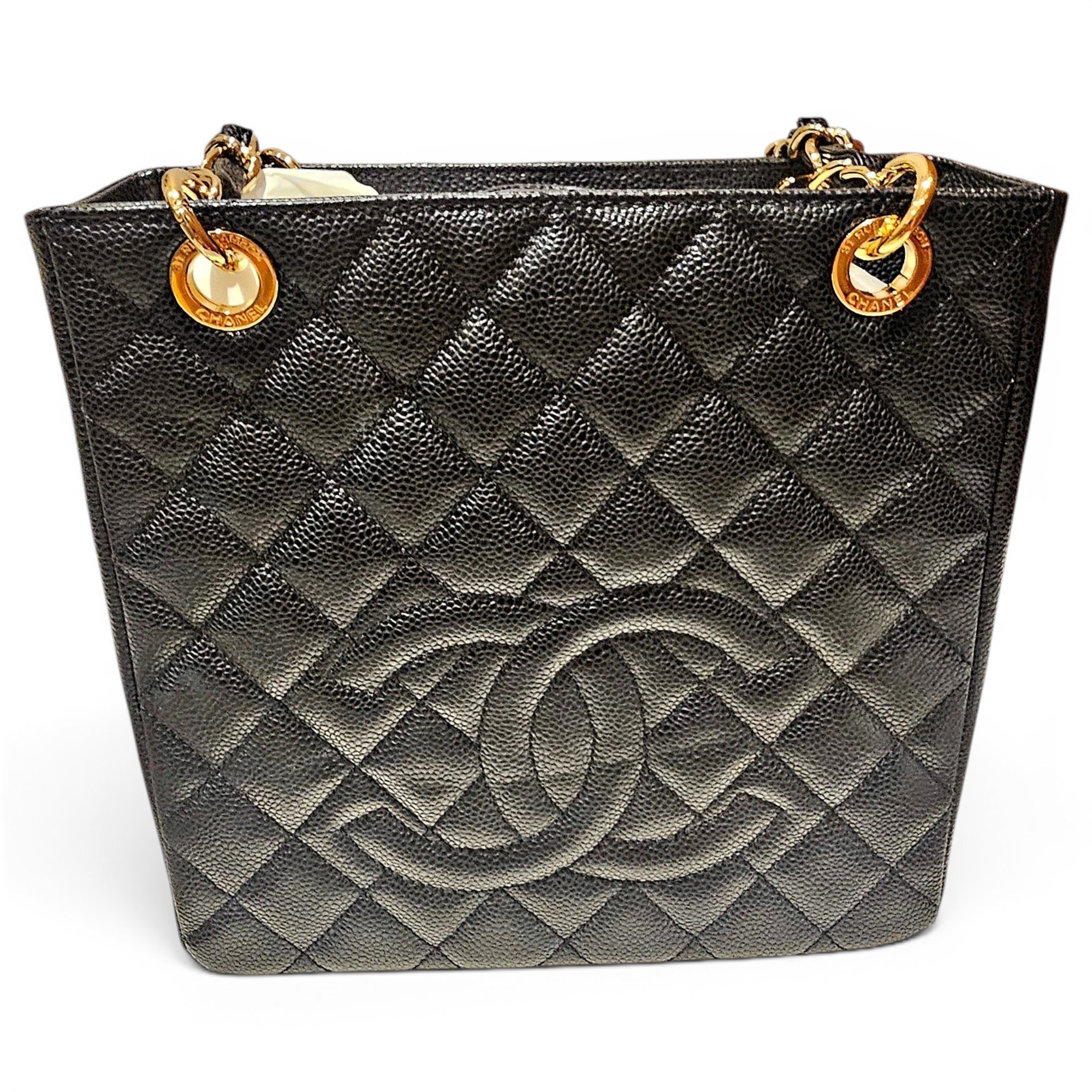 Petite Shopping Tote leather tote