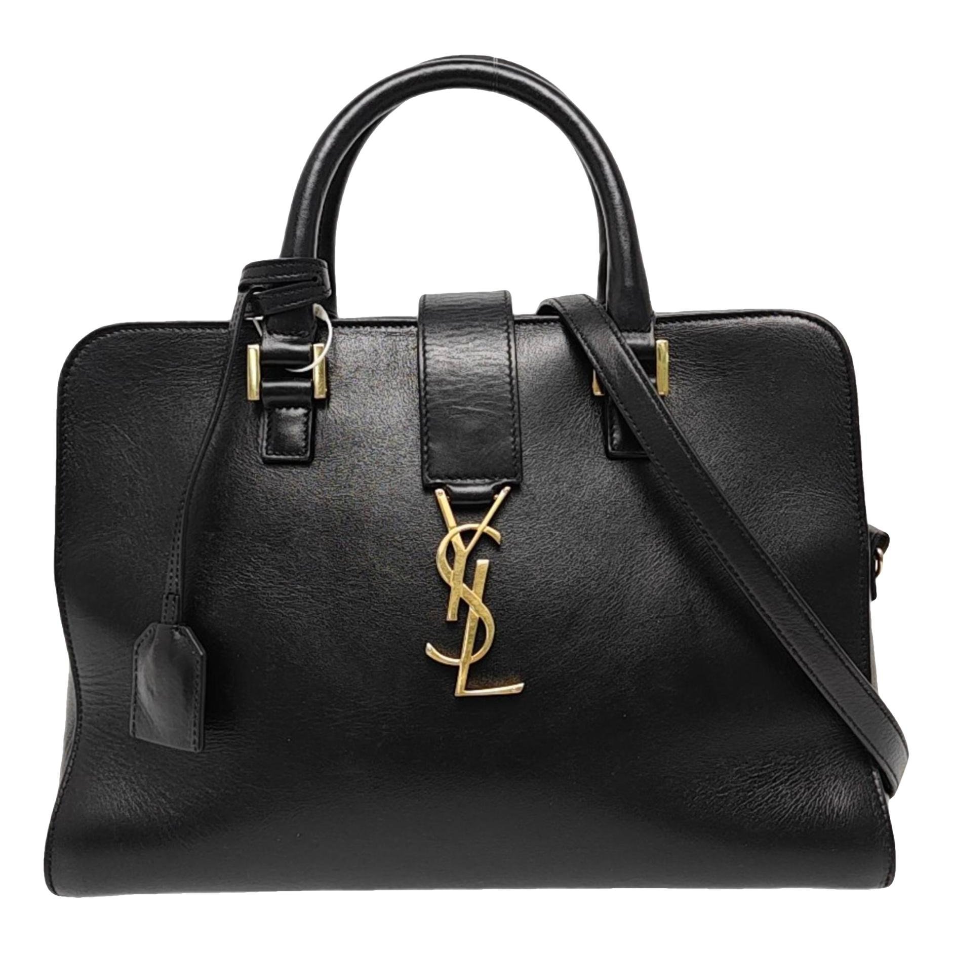 Monogram Cabas leather tote