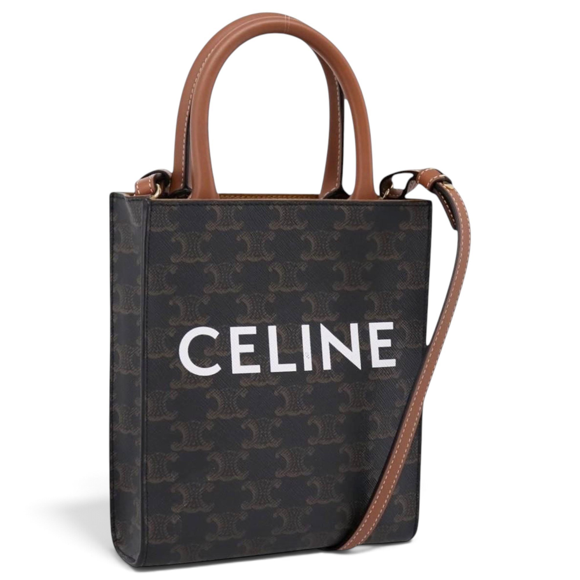 Triomphe cloth mini bag