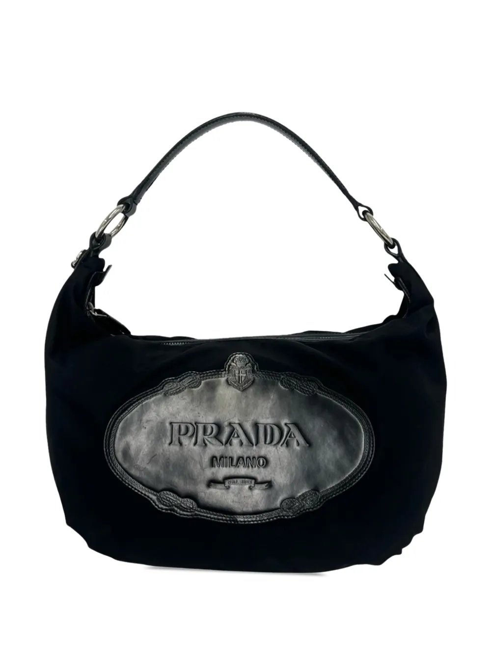 2010-2026 Tessuto Canapa Logo hobo bag