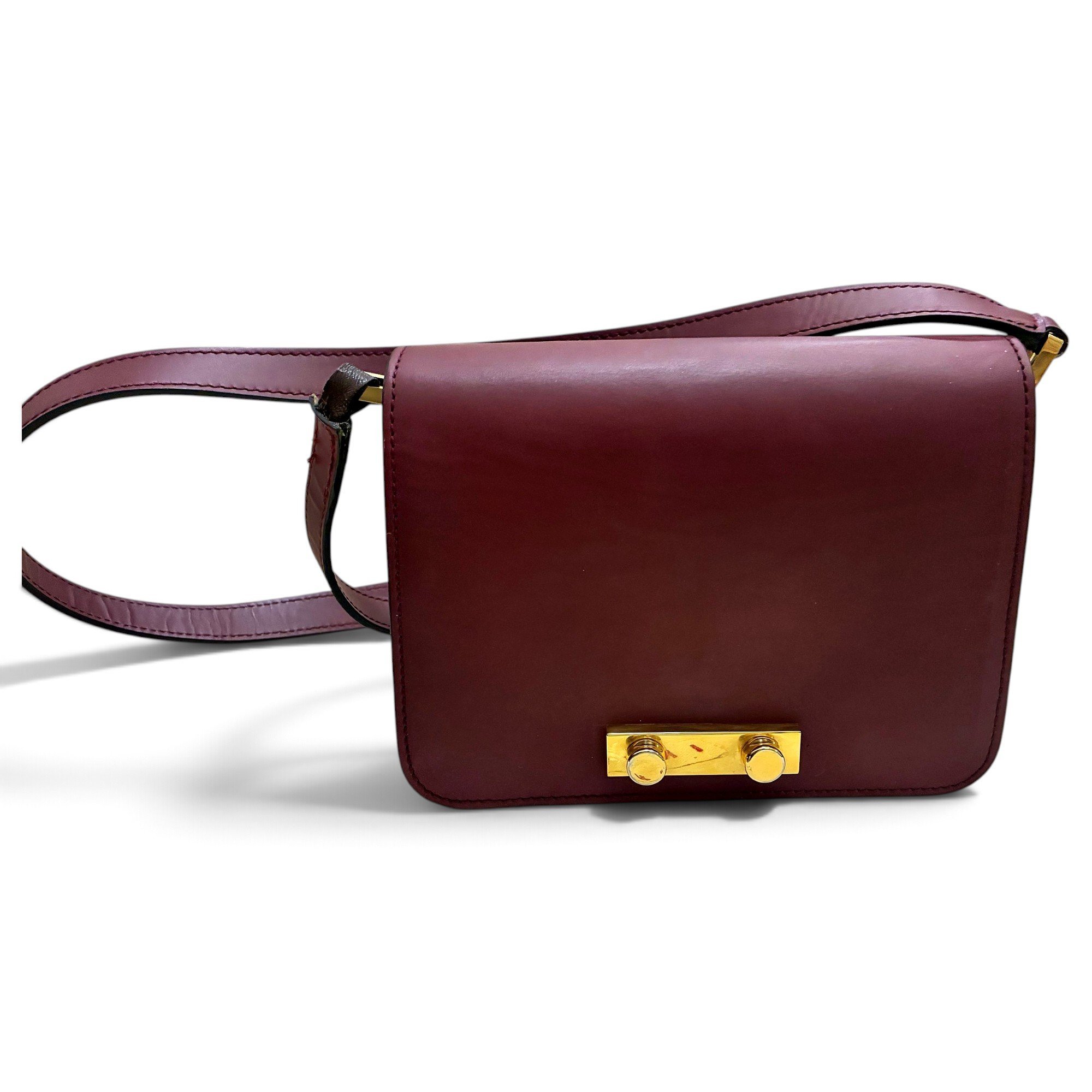 Caddy leather handbag