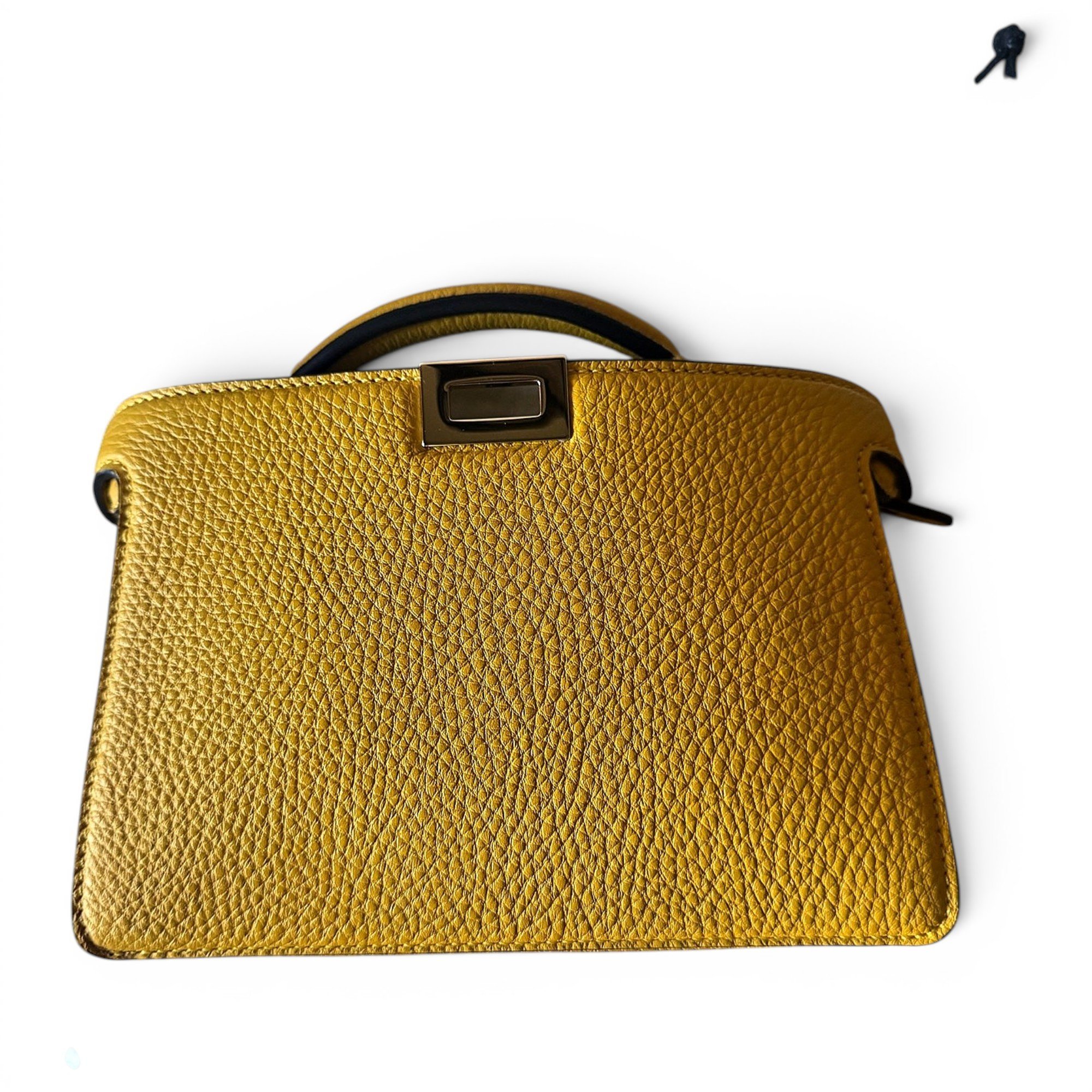 Fendi Peekaboo leather handbag